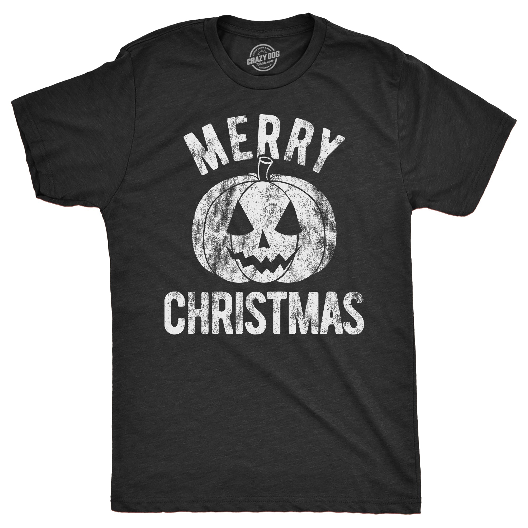 Merry Christmas Pumpkin Men's T Shirt