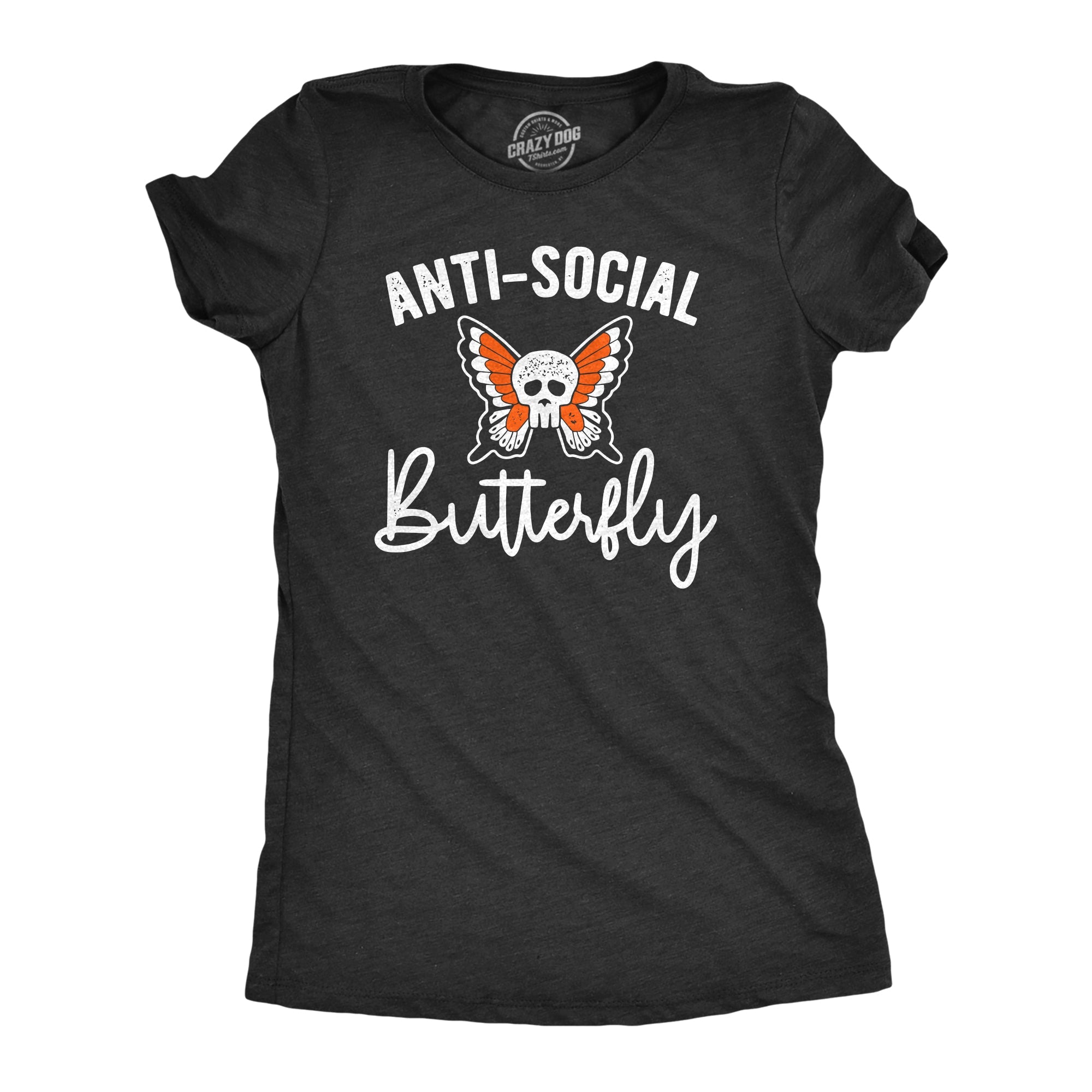 Anti-Social Butterfly Women's T Shirt
