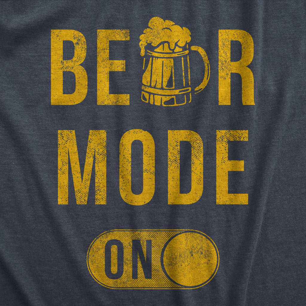 Beer Mode On Men's T Shirt