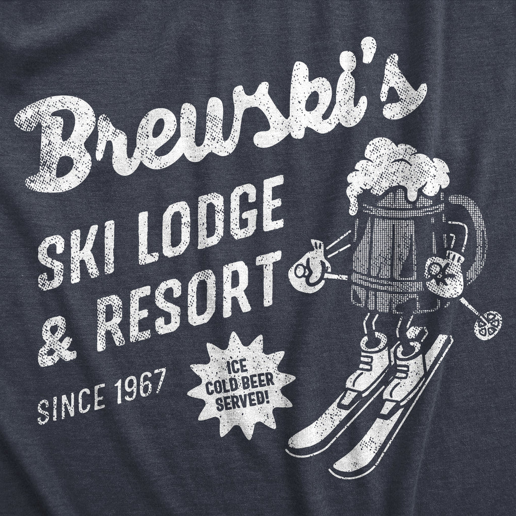 Brewskis Ski Lodge And Resort Men's T Shirt