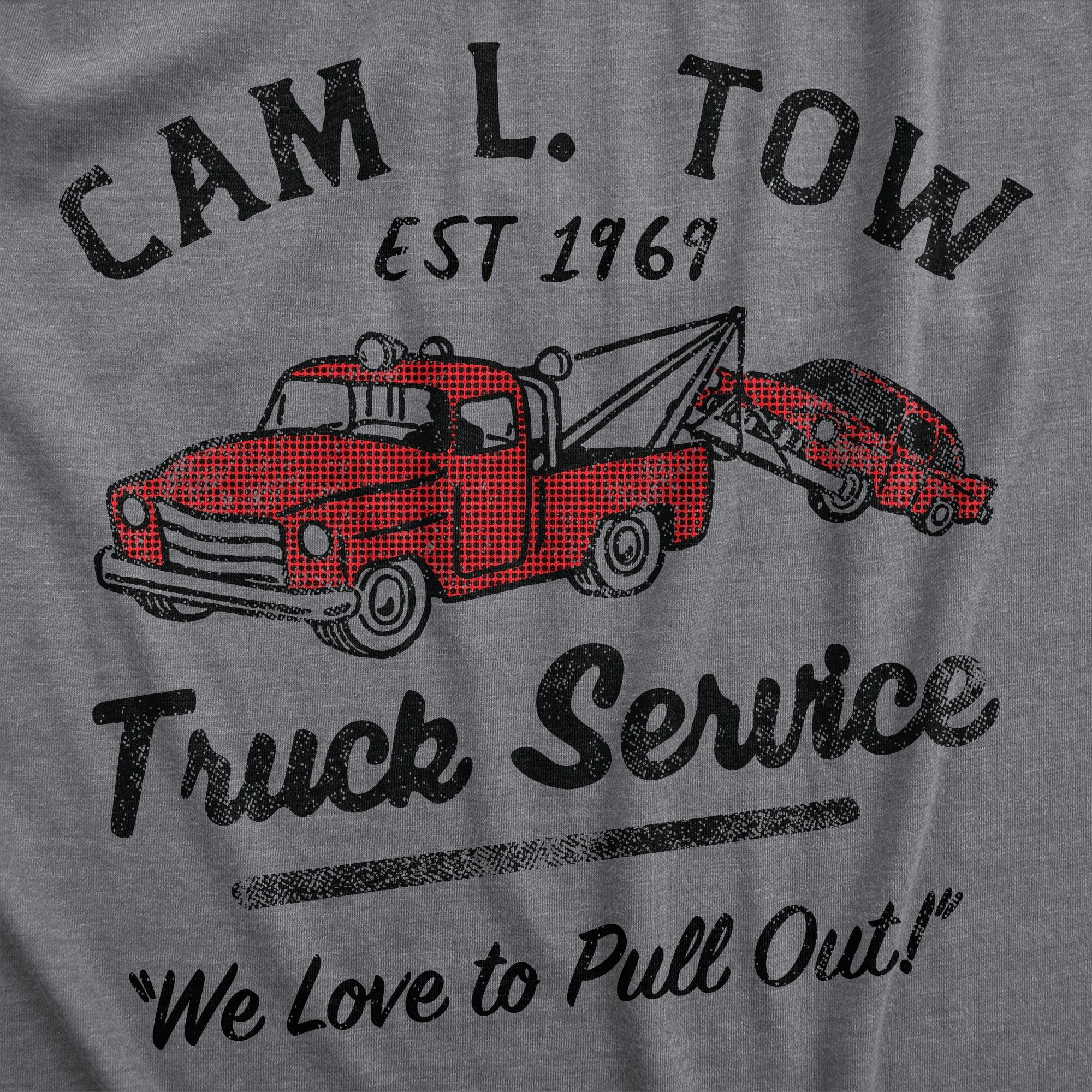 Cam L Tow Truck Service Camel Tow Men's T Shirt