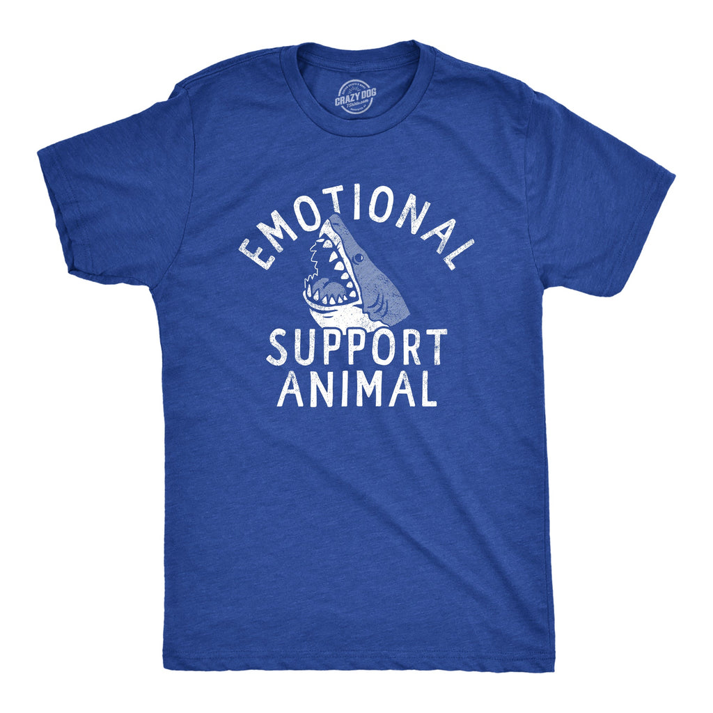 Emotional Support Animal Shark Men's T Shirt