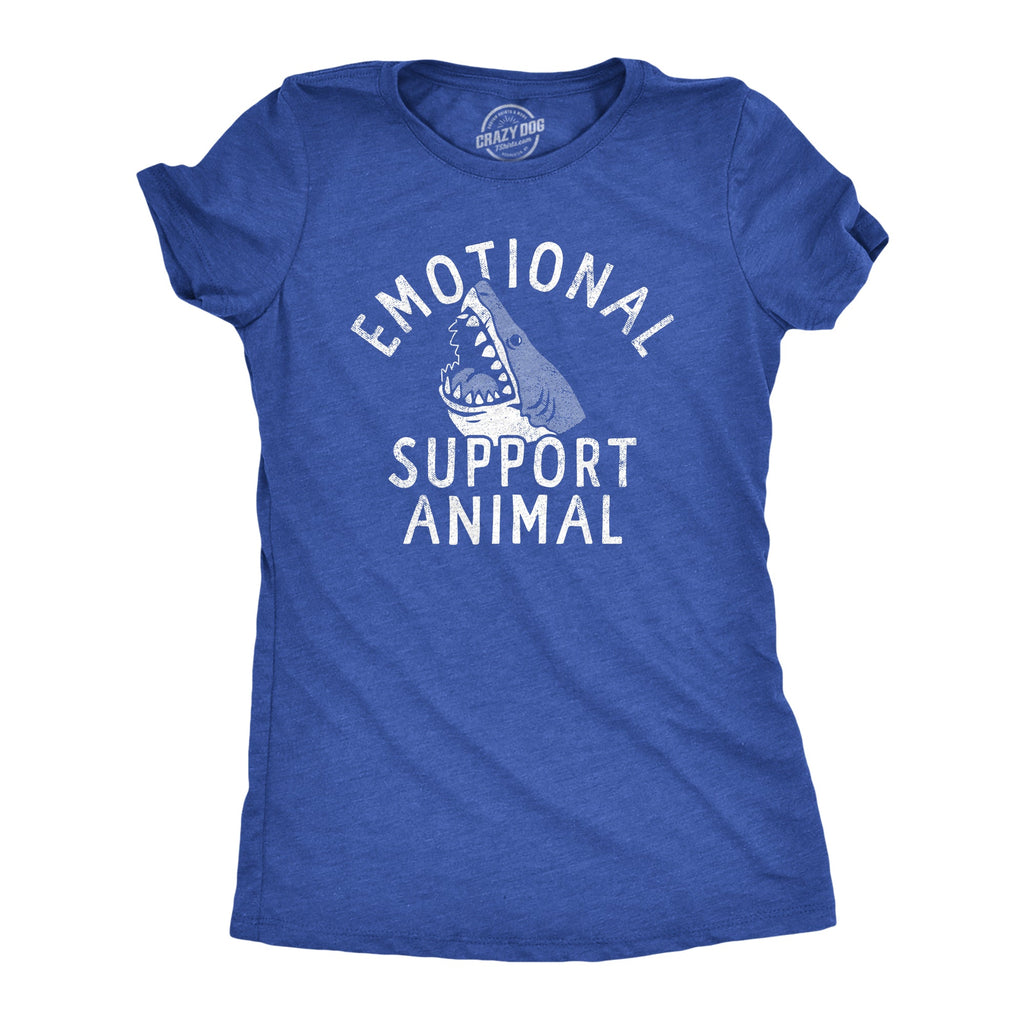 Emotional Support Animal Shark Women's T Shirt