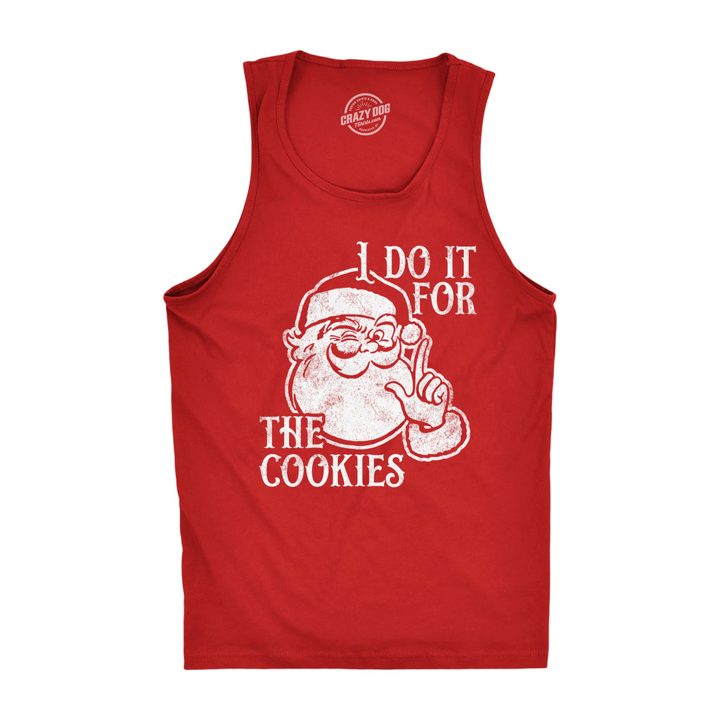 I Do It For The Cookies Men's Tank Top