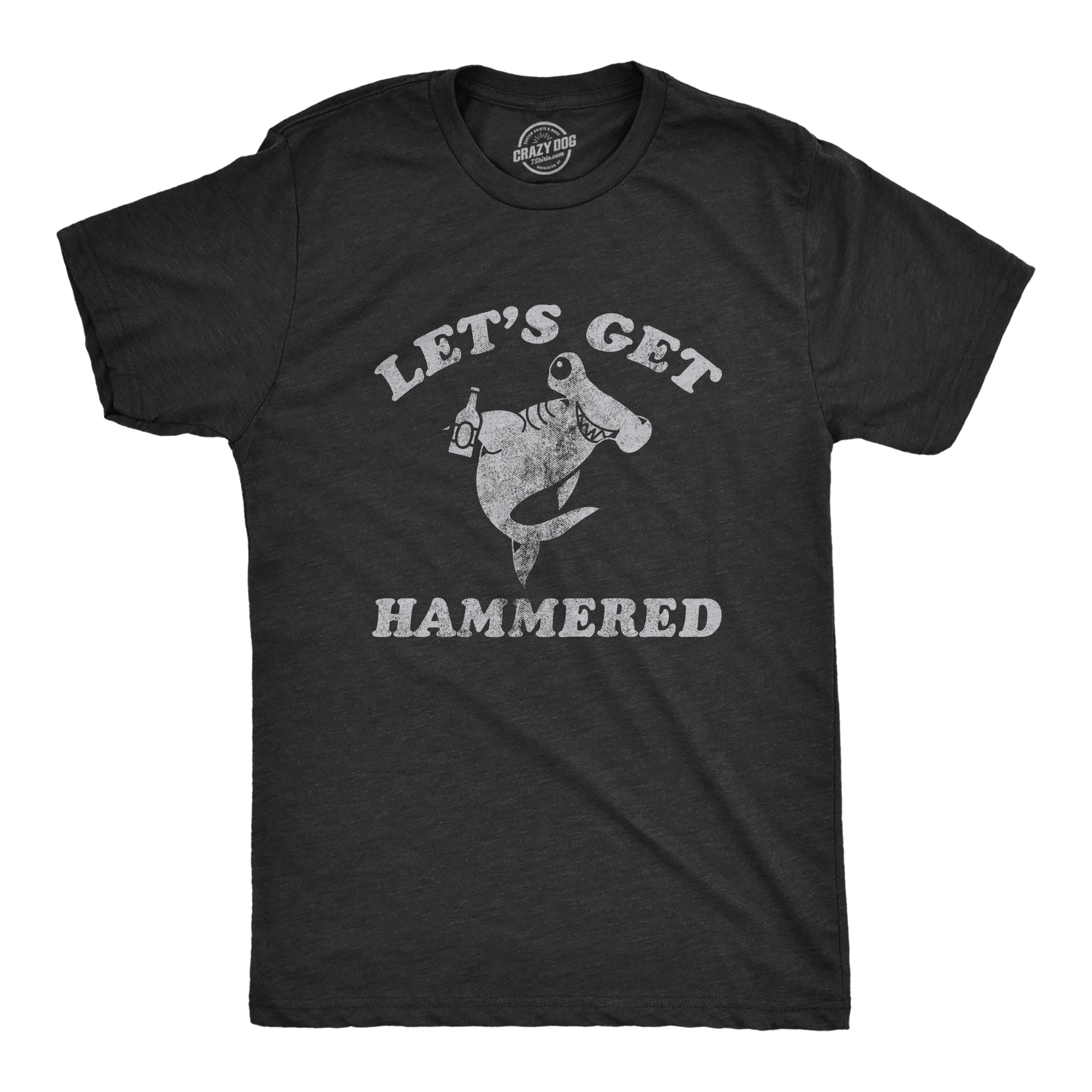 Lets Get Hammered Shark Men's T Shirt