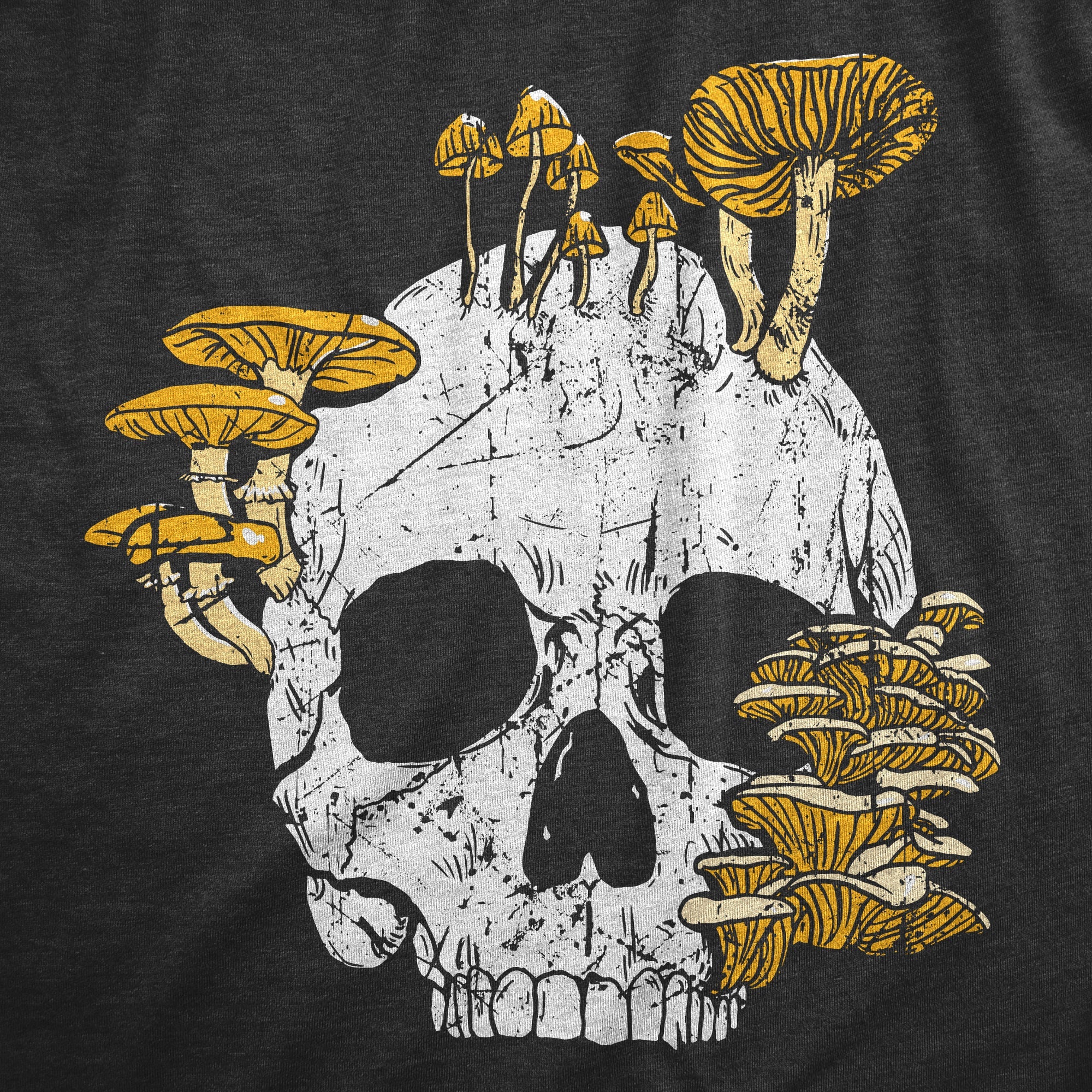 Mushroom Skull Men's T Shirt
