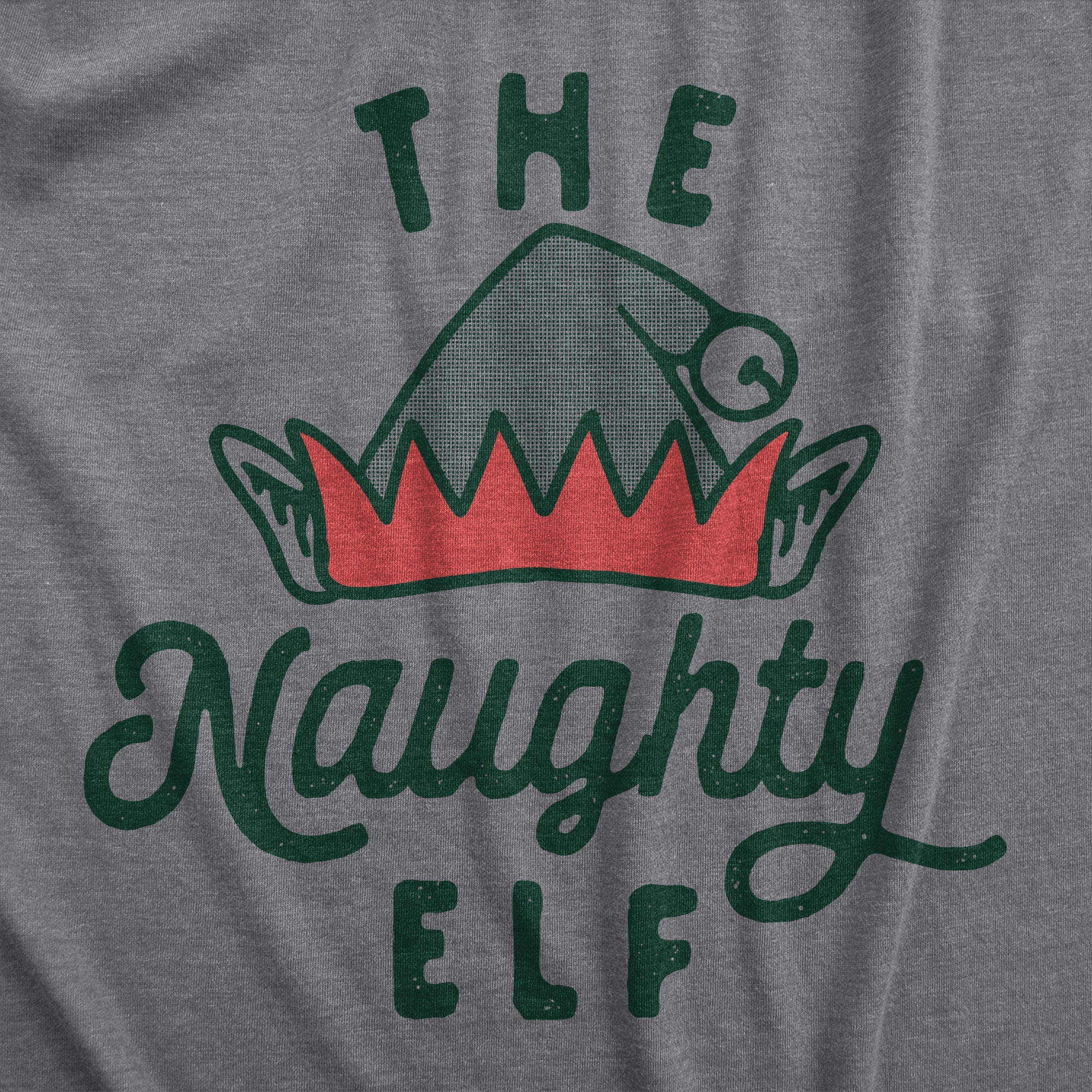 The Naughty Elf Men's T Shirt