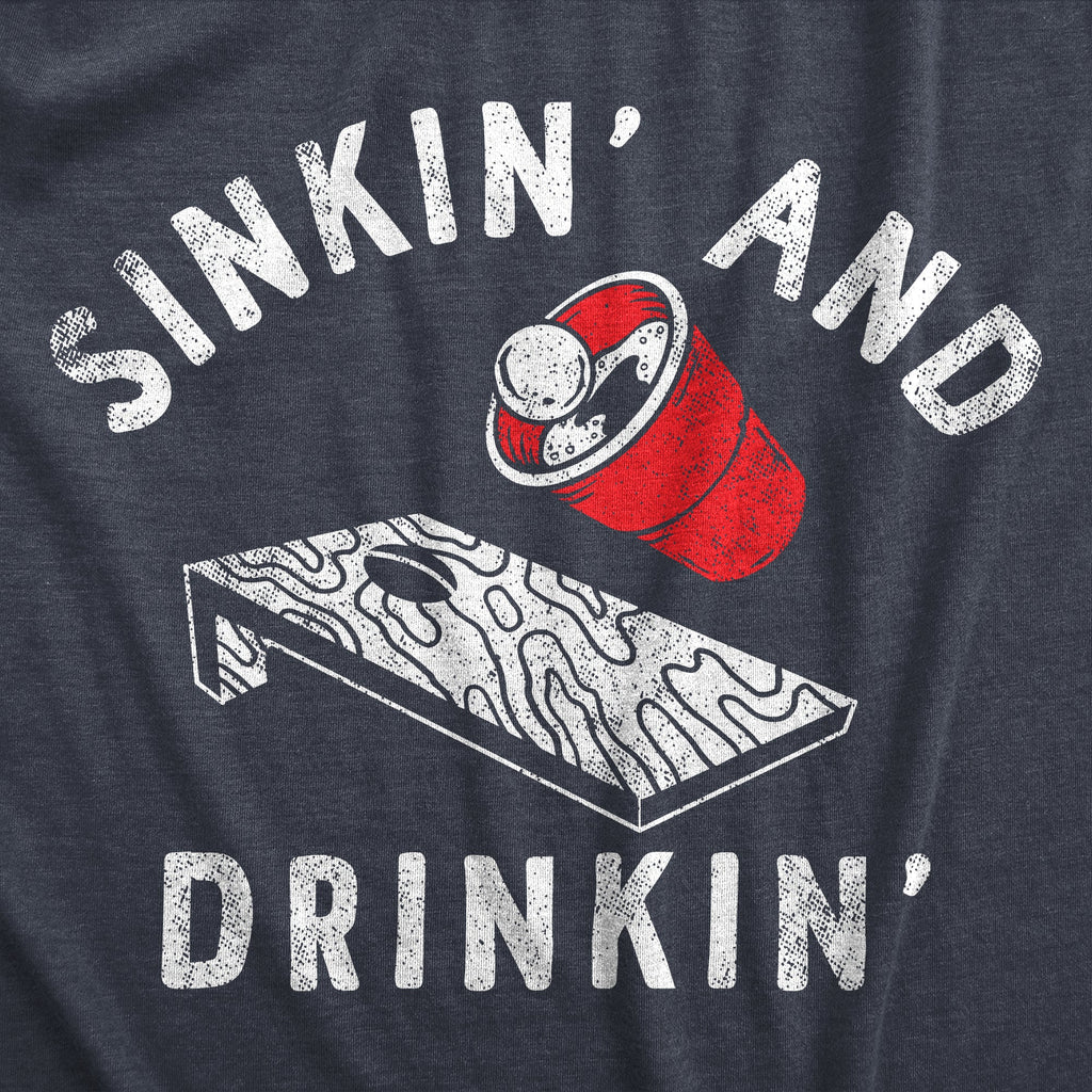 Sinkin And Drinkin Beer Men's T Shirt