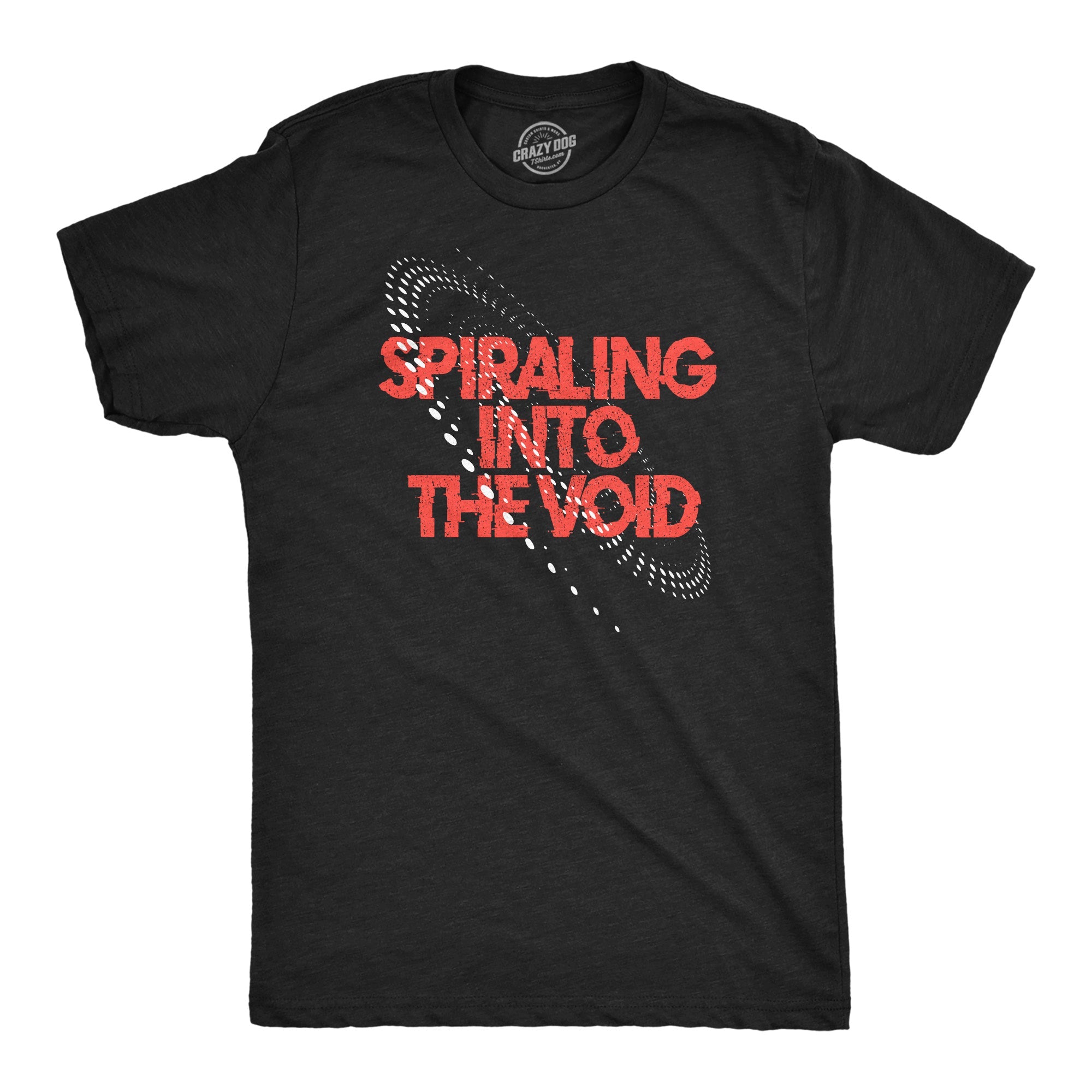 Spiraling Into The Void Men's T Shirt