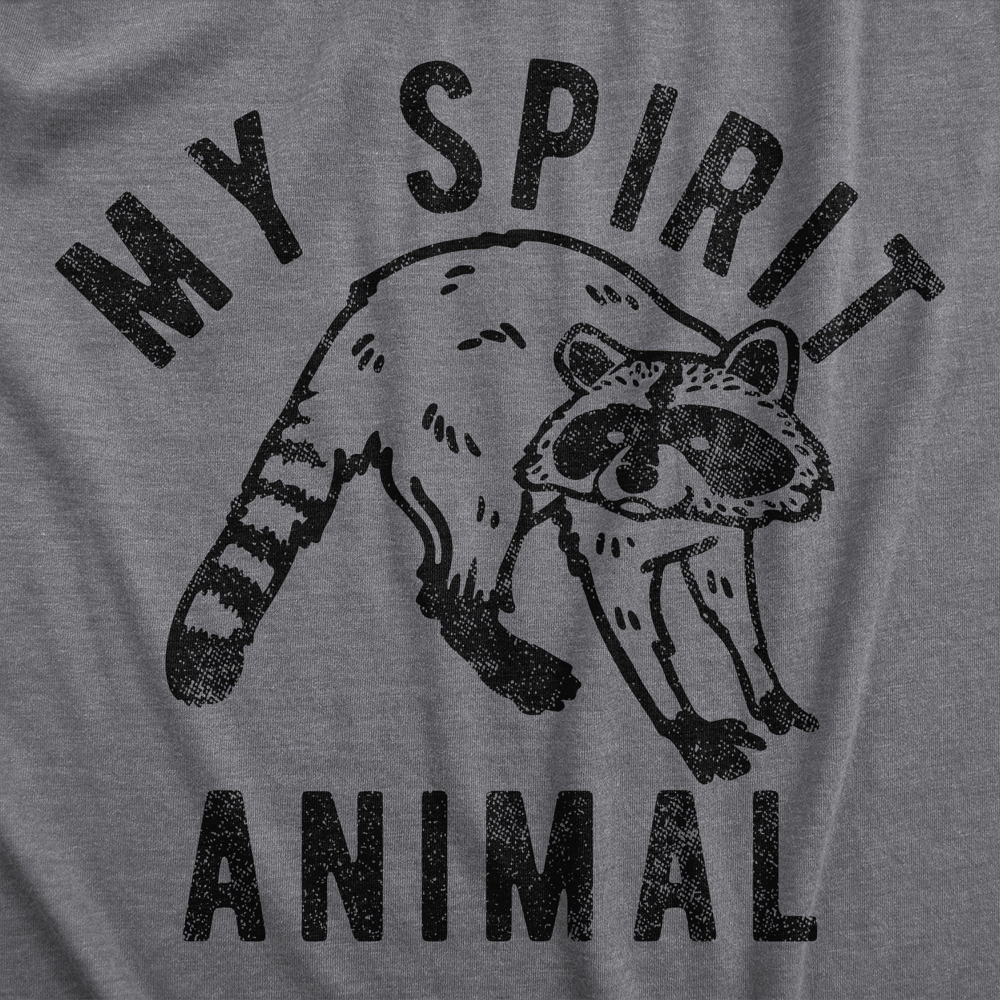 My Spirit Animal Raccoon Men's T Shirt
