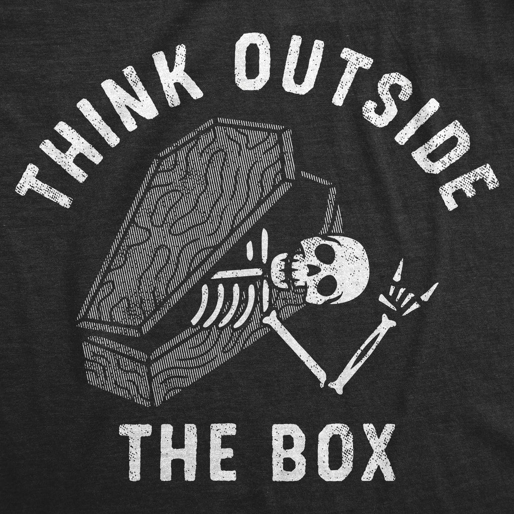 Think Outside The Box Coffin Men's T Shirt