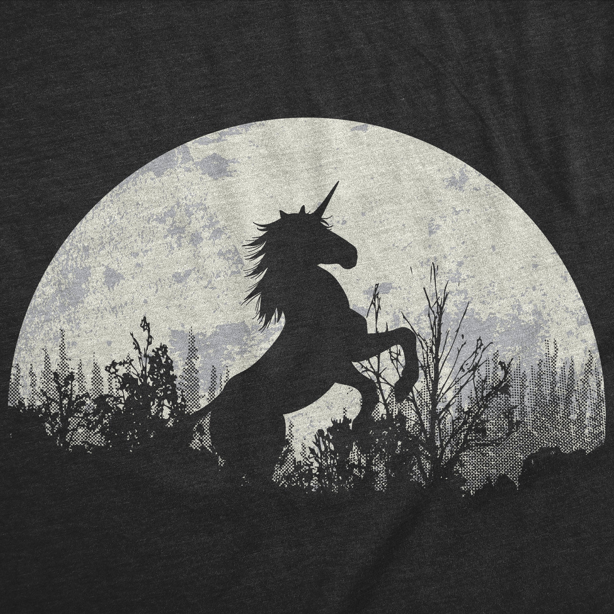 Moon Unicorn Men's T Shirt