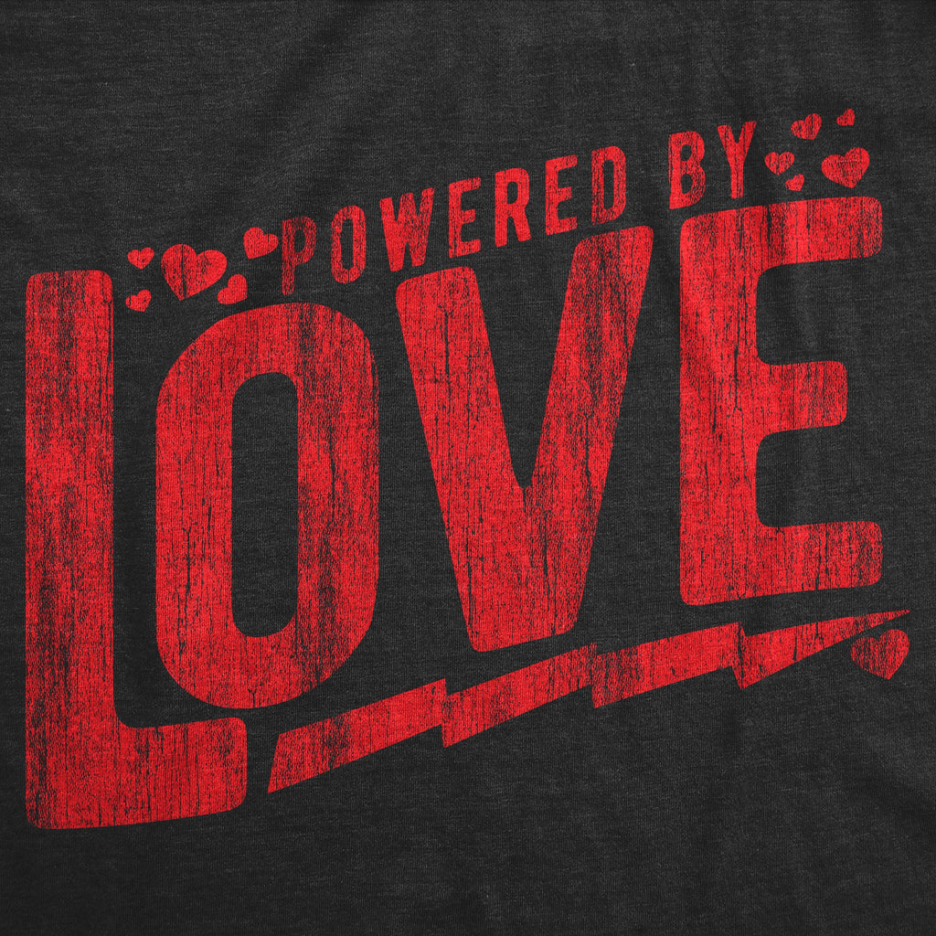 Powered By Love Men's T Shirt