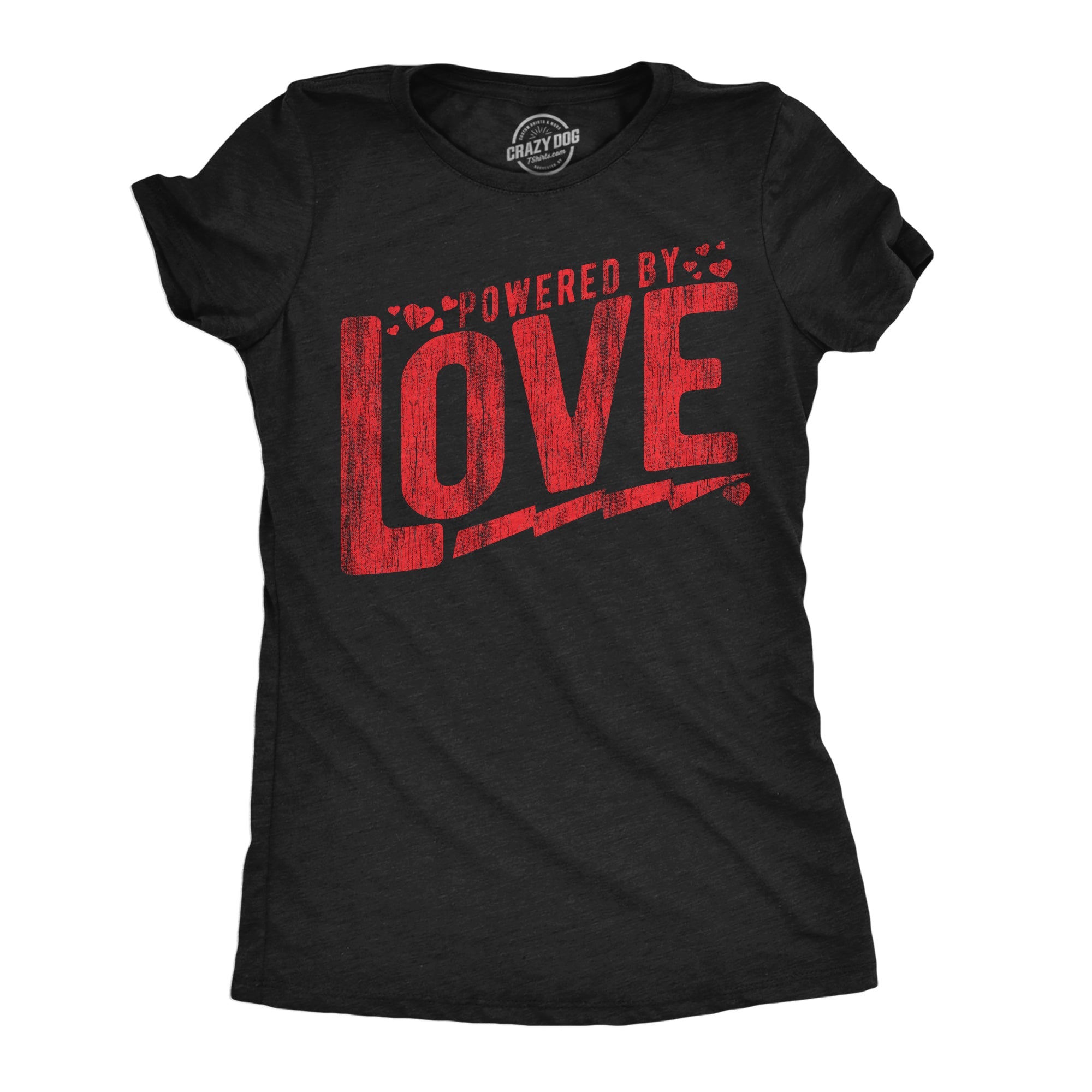Powered By Love Women's T Shirt