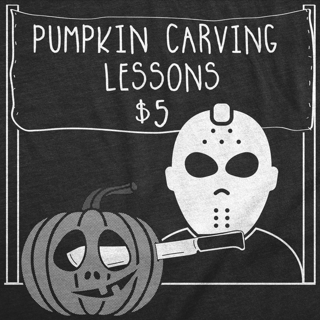 Pumpkin Carving Lessons Women's T Shirt