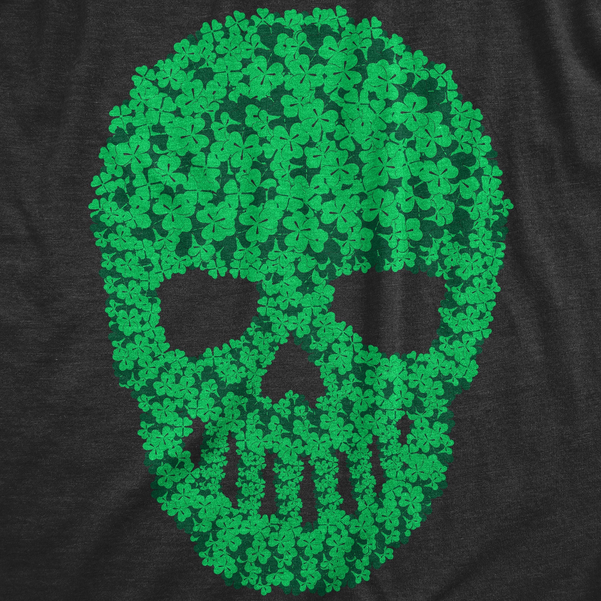 Skull Of Clovers Men's T Shirt