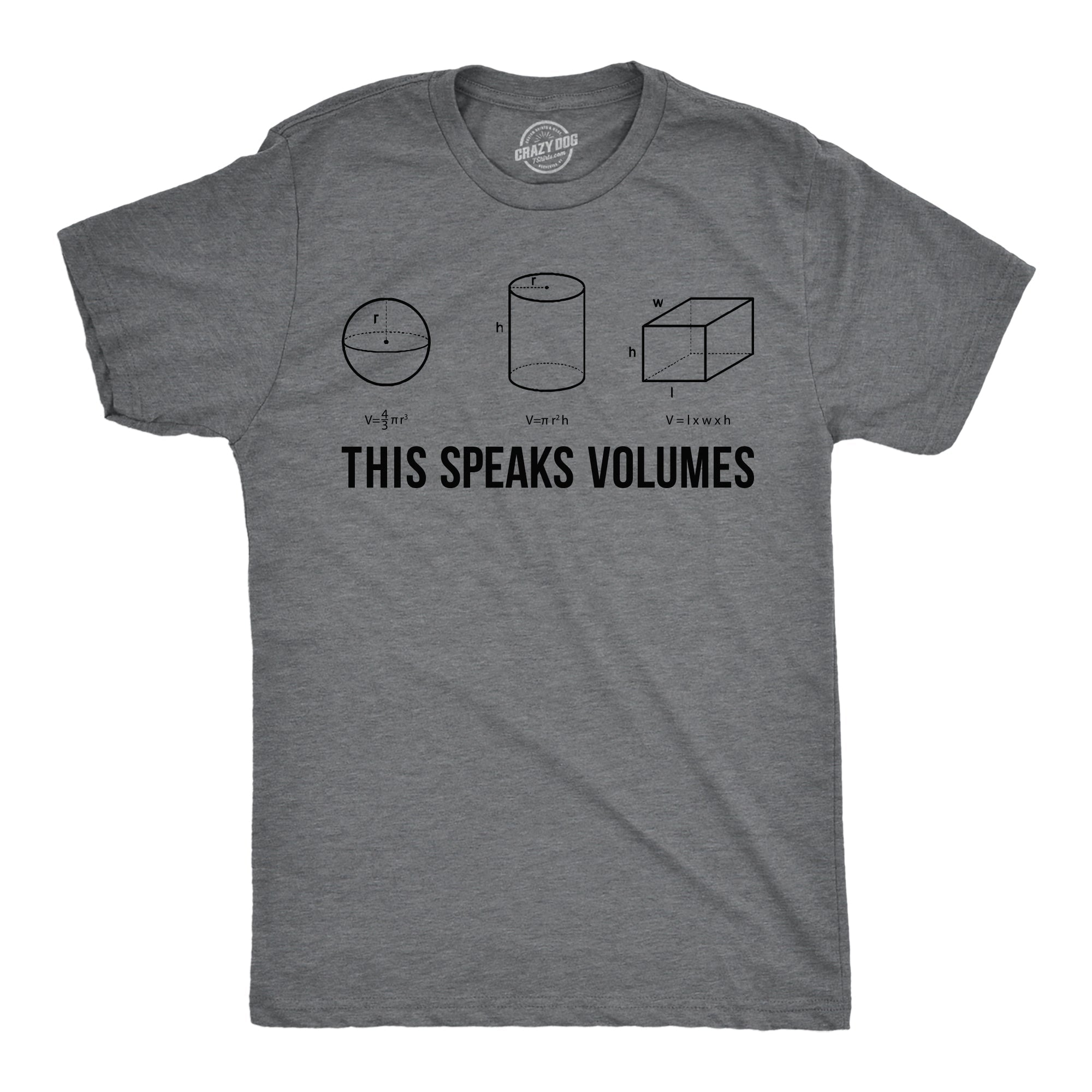This Speaks Volumes Men's T Shirt