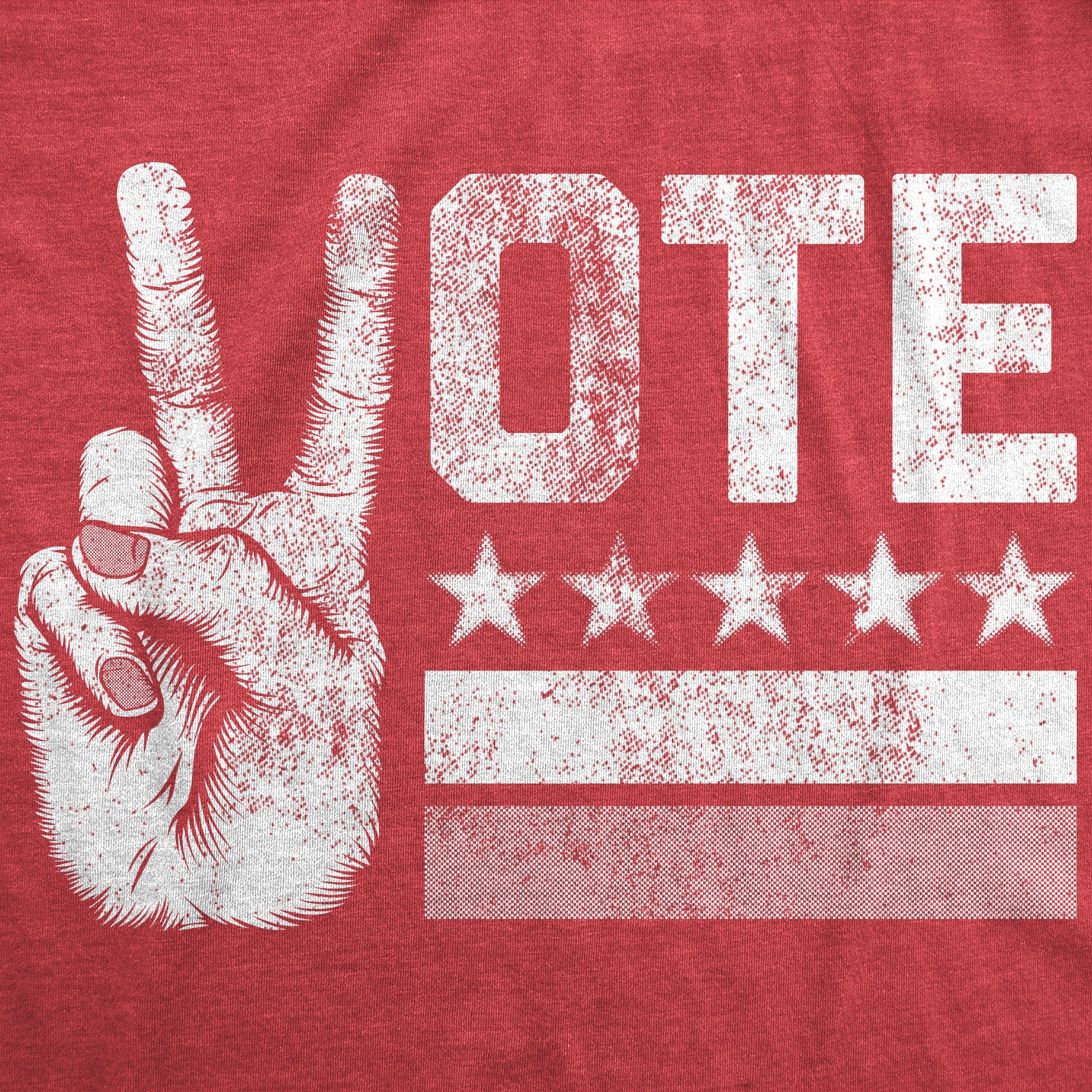 Vote Peace Hand Men's T Shirt