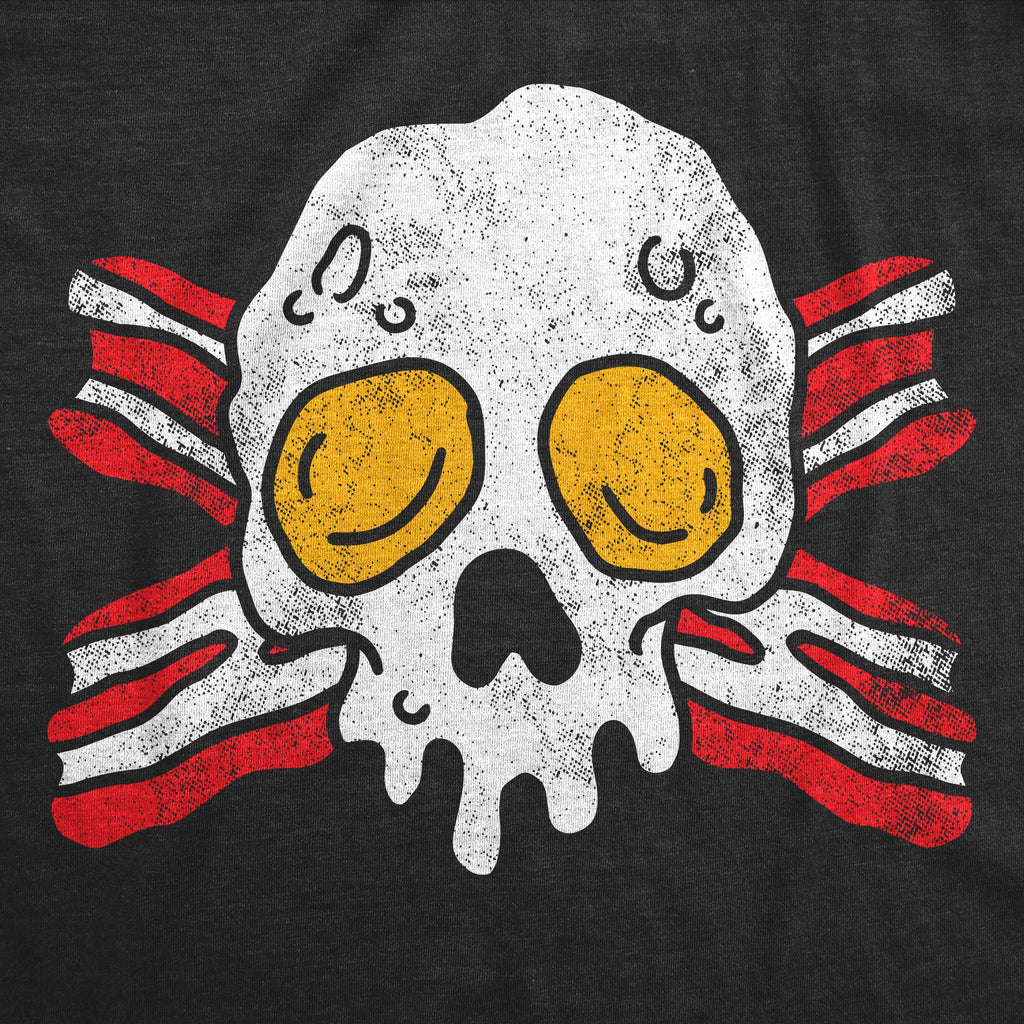 Bacon And Egg Skull Men's T Shirt
