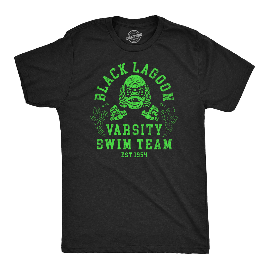 Black Lagoon Varsity Swim Team Men's T Shirt