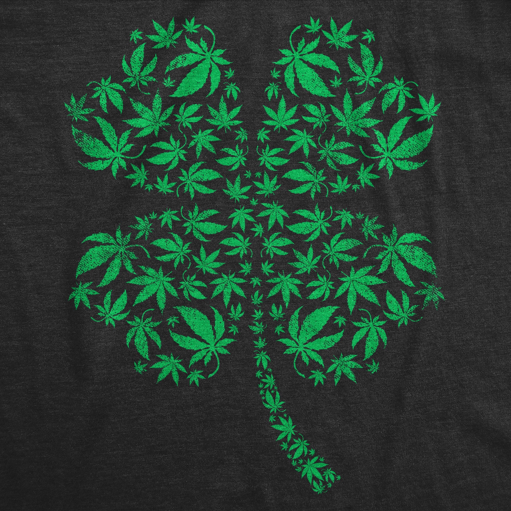 Clover Made Of Pot Leaves Women's T Shirt