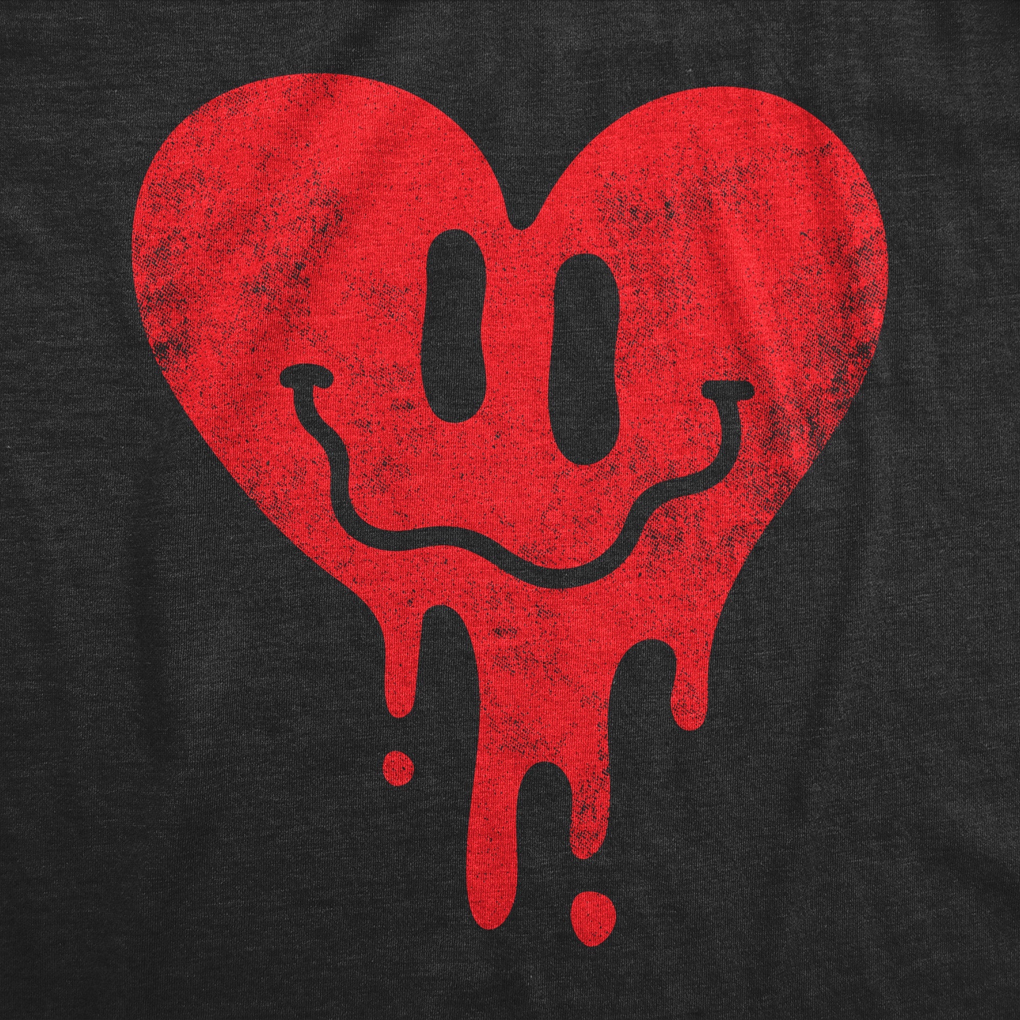 Dripping Heart Face Women's T Shirt