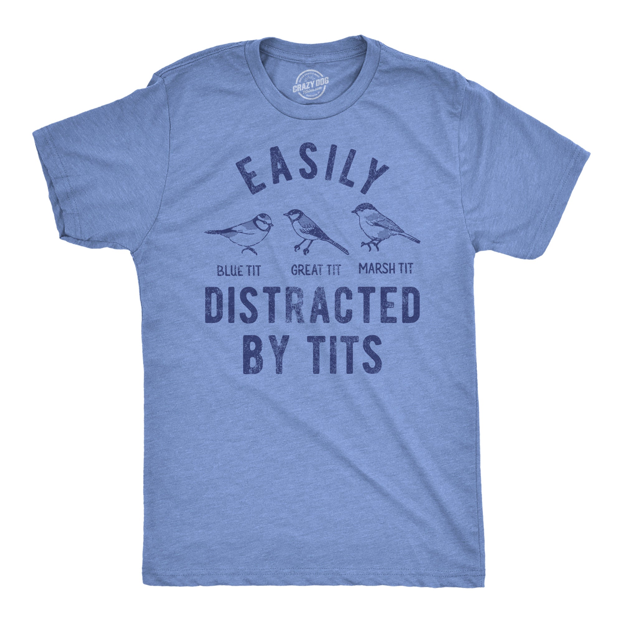 Easily Distracted By Tits Men's T Shirt