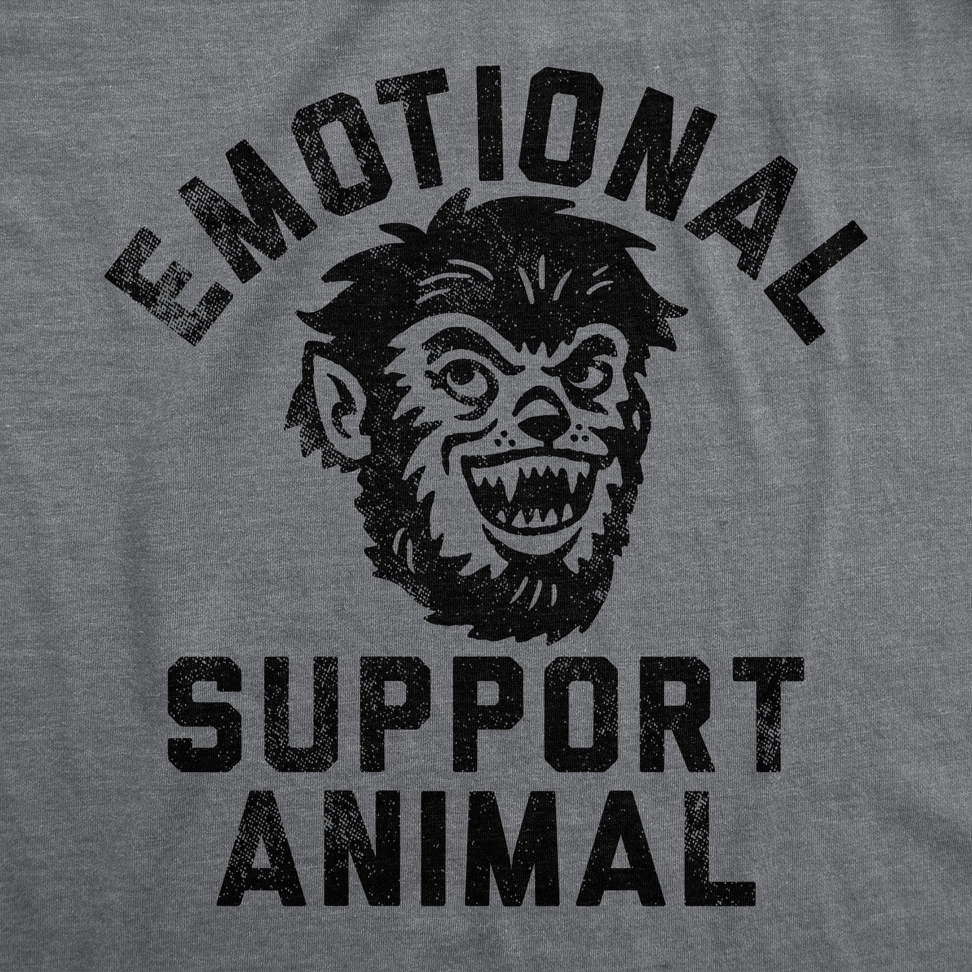 Emotional Support Animal Werewolf Men's T Shirt