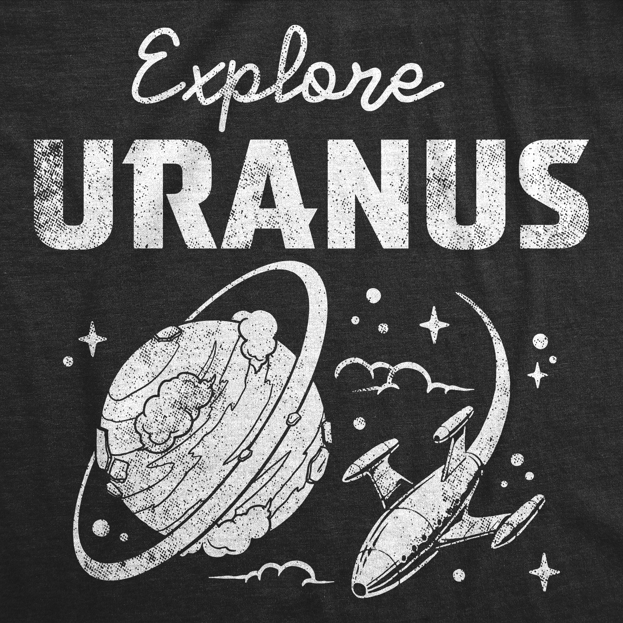 Explore Uranus Men's T Shirt