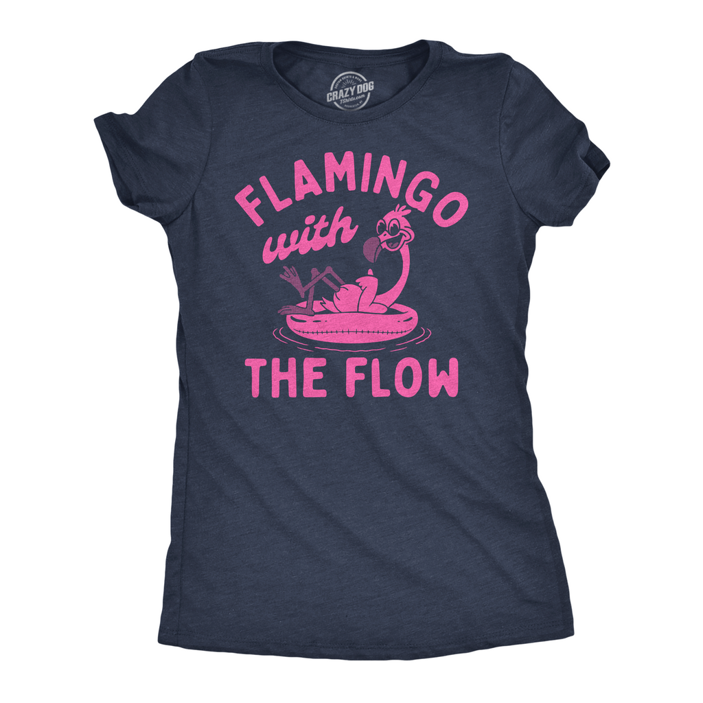 Flamingo With The Flow Women's T Shirt