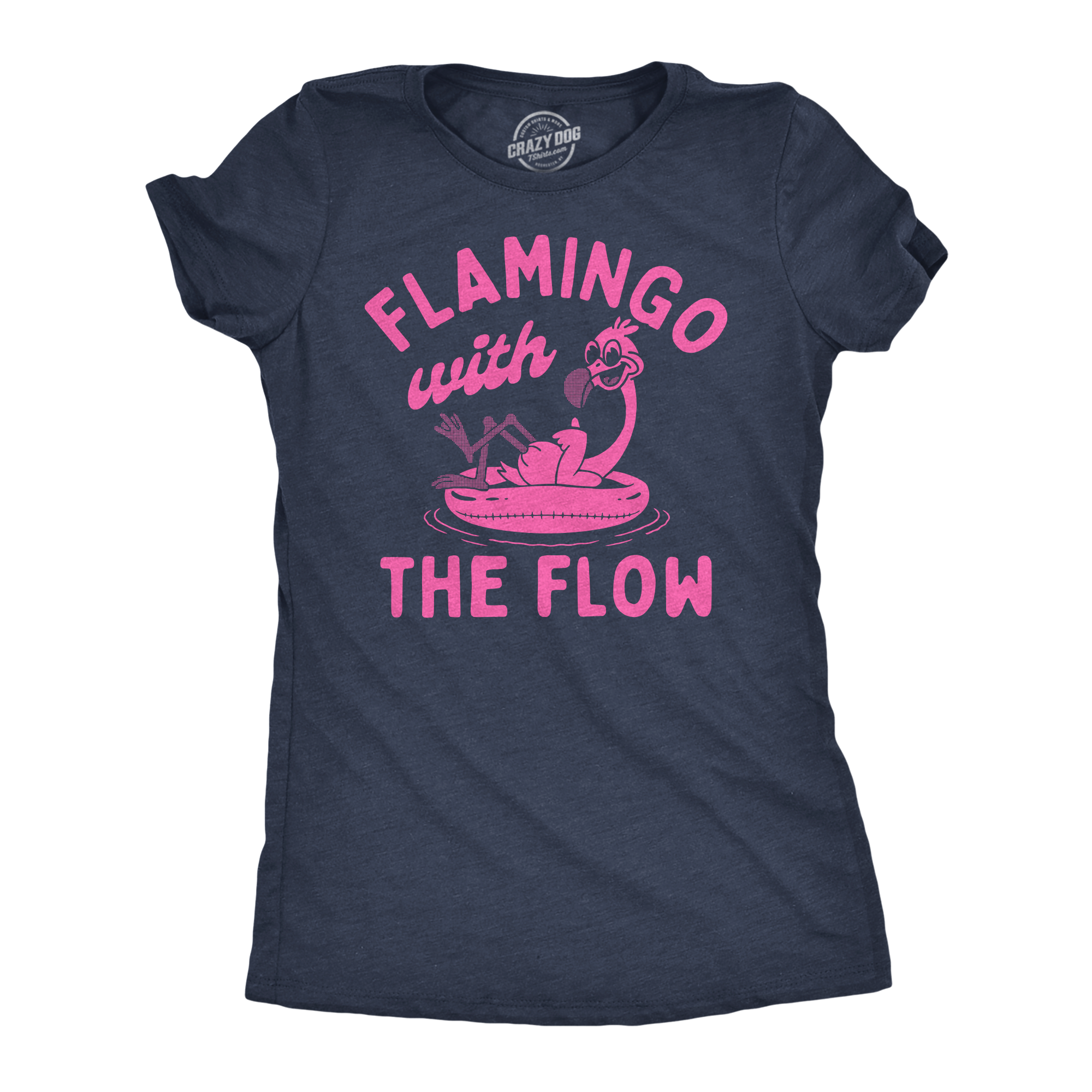 Flamingo With The Flow Women's T Shirt