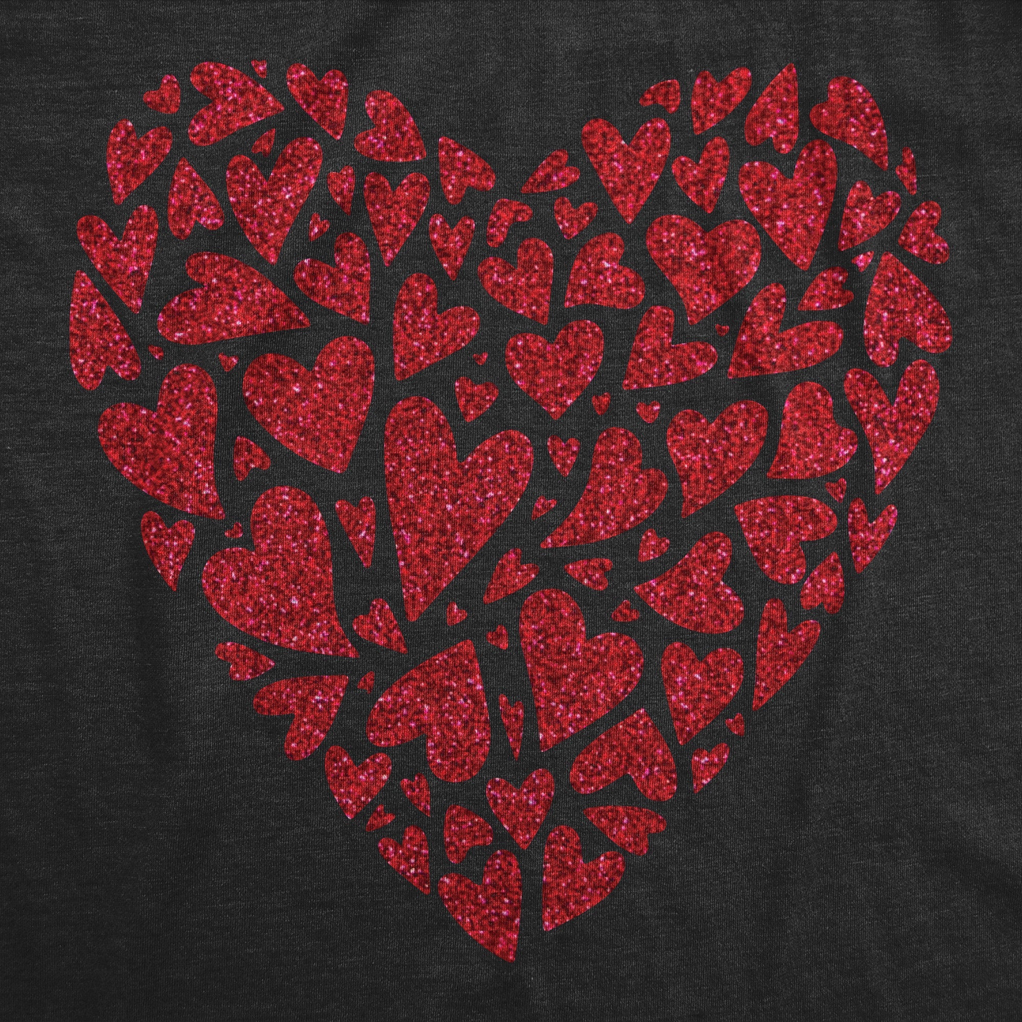 Glitter Heart Women's T Shirt