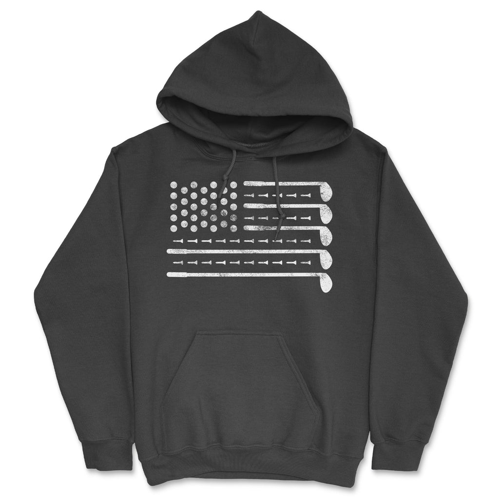Golf American Flag Hoodie