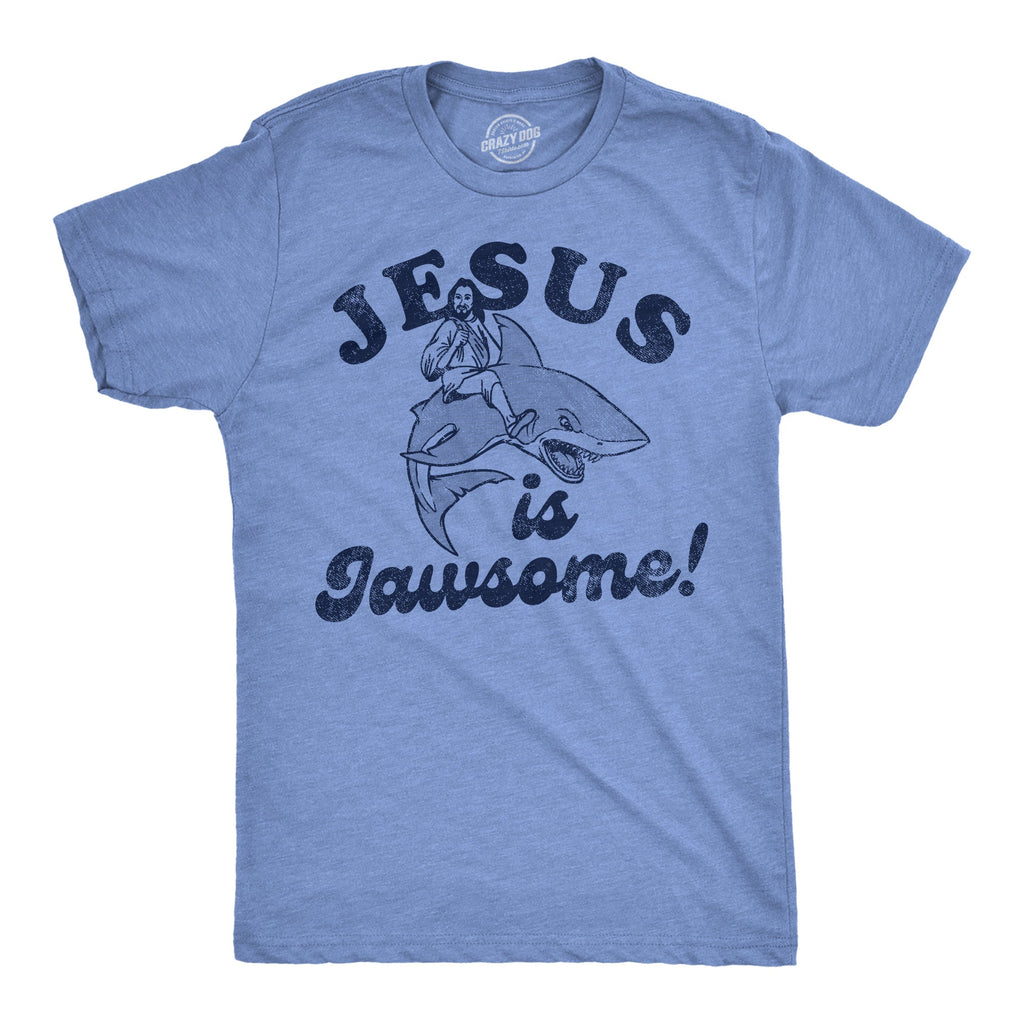 Jesus Is Jawsome Men's T Shirt