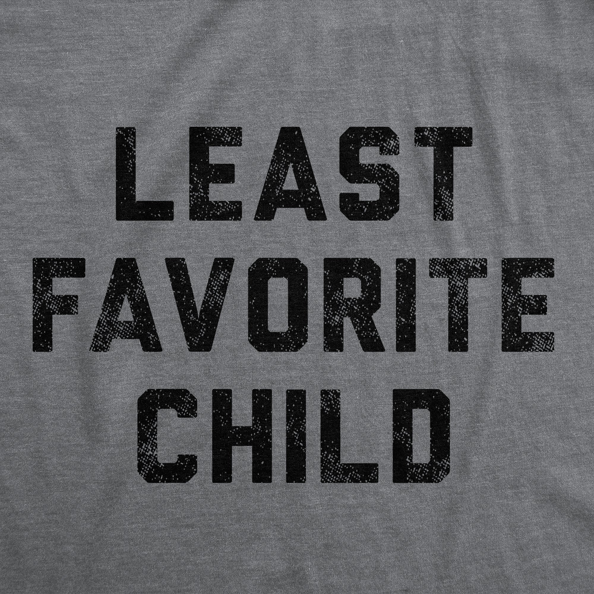 Least Favorite Child Men's T Shirt