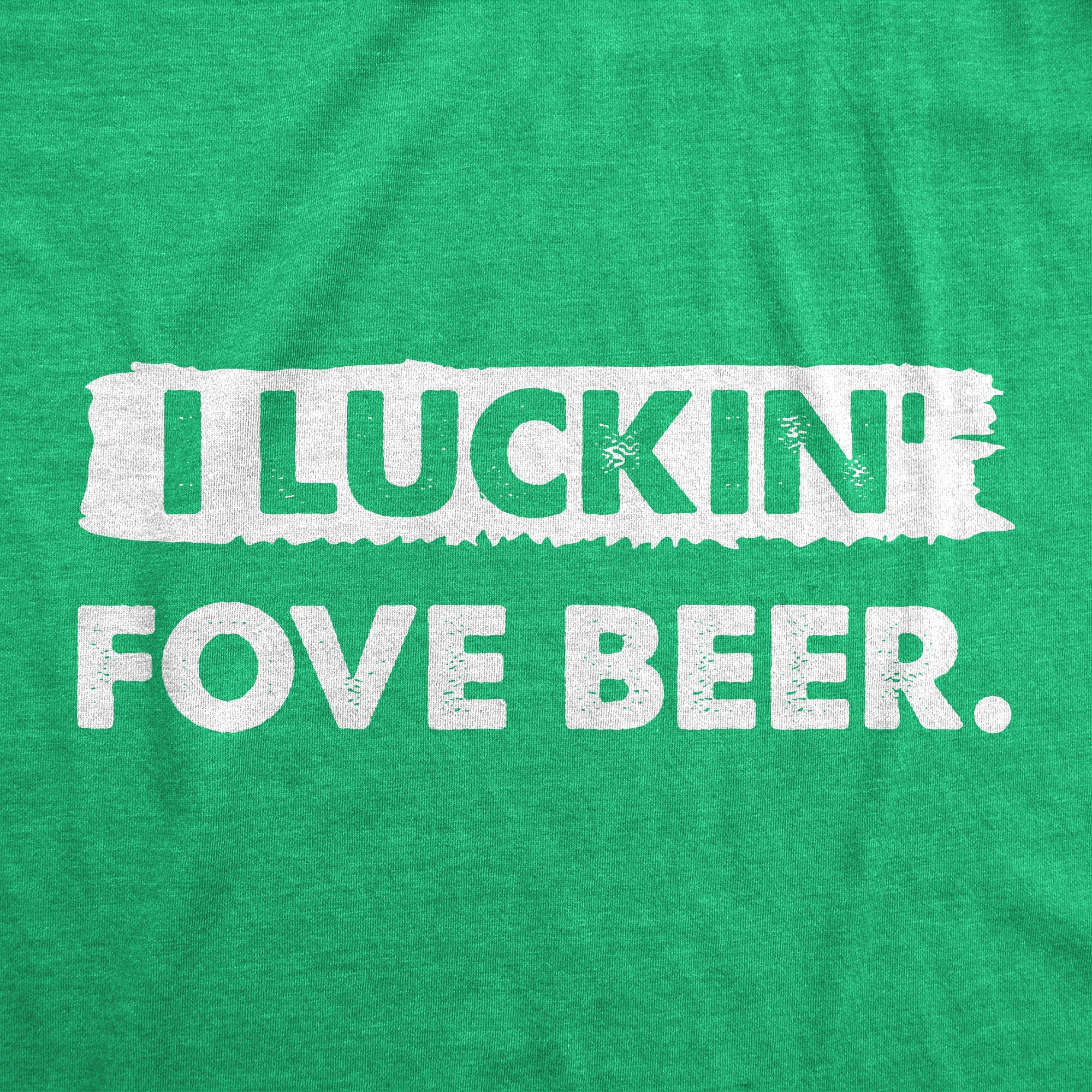 I Luckin Fove Beer Men's T Shirt