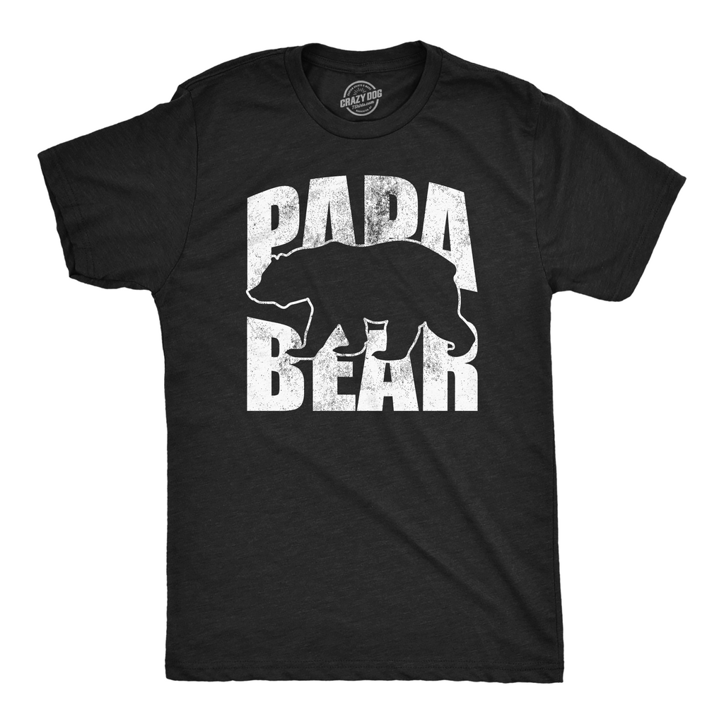 Papa Bear Silhouette Men's T Shirt