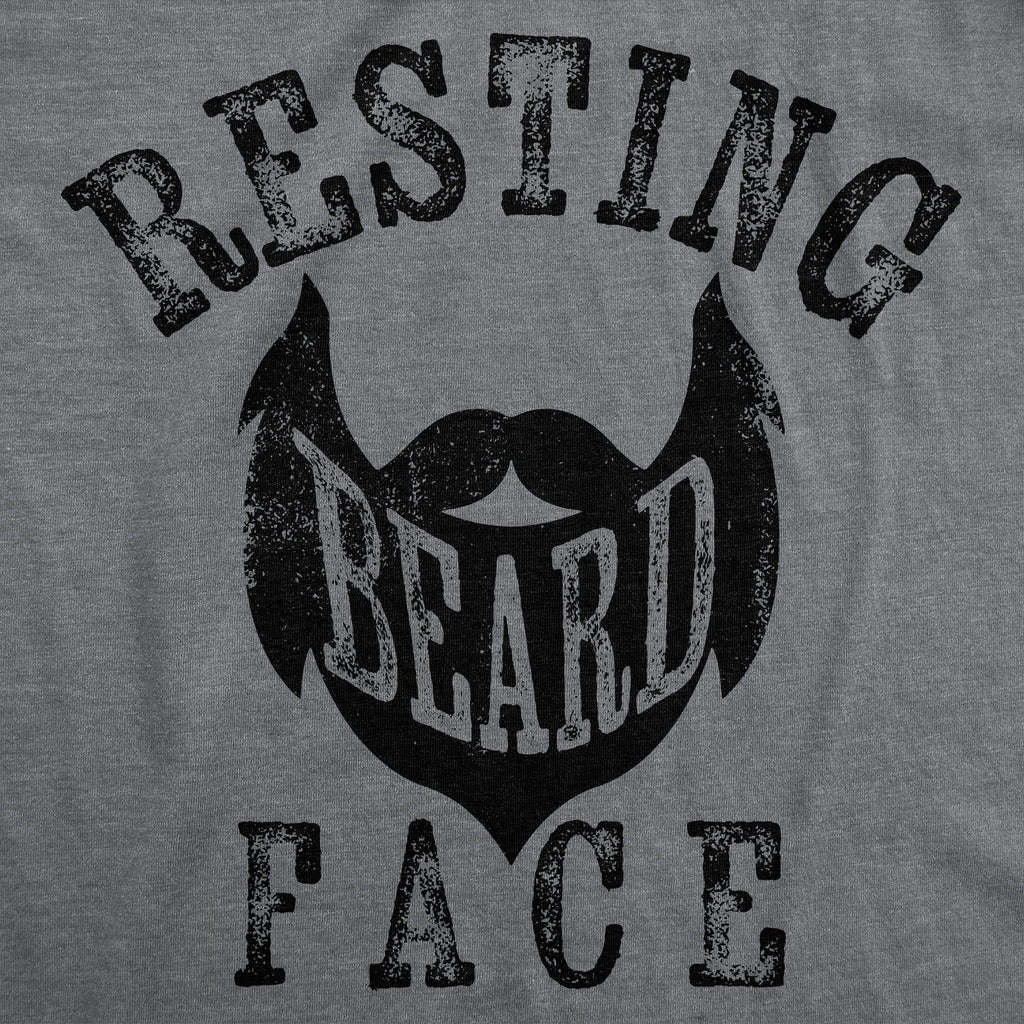 Resting Beard Face Men's T Shirt