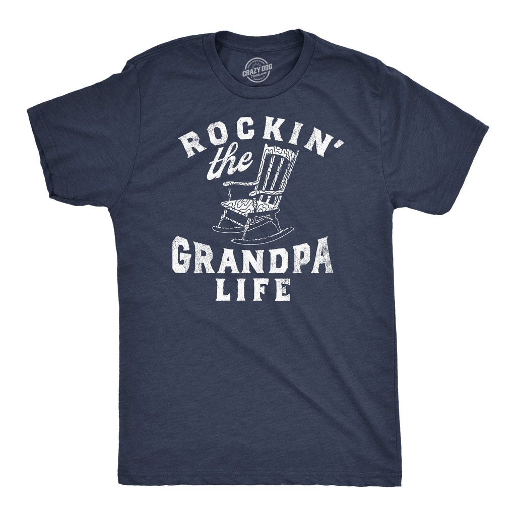 Rockin The Grandpa Life Men's T Shirt