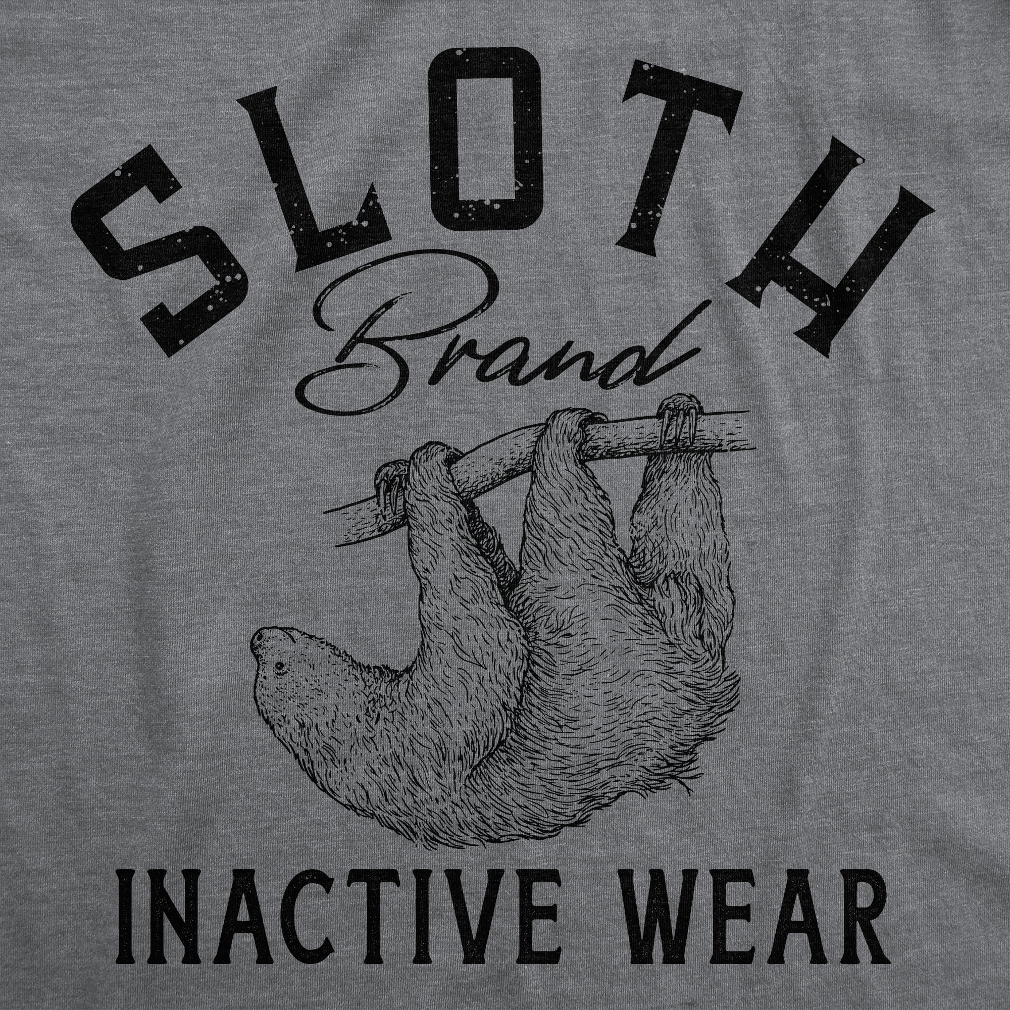 Sloth Brand Inactive Wear Men's T Shirt