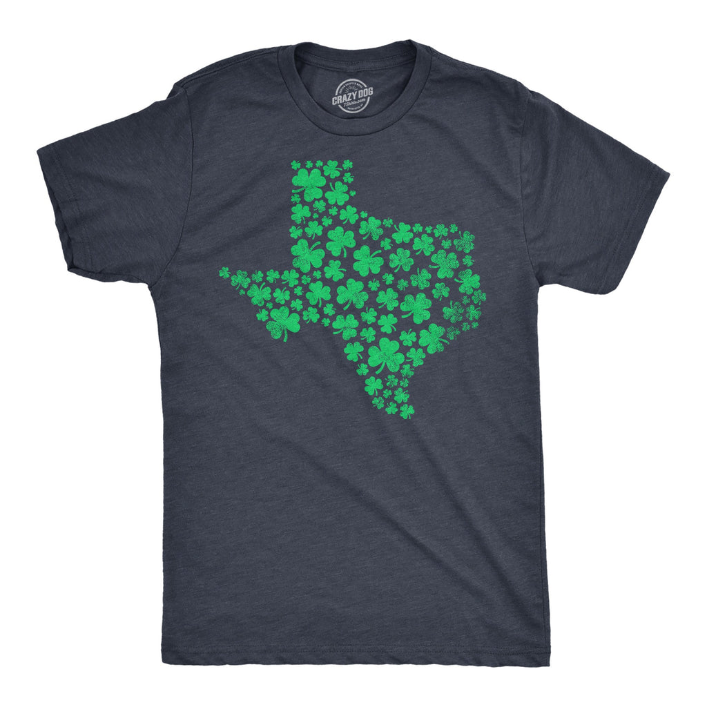 Texas State Clover Men's T Shirt
