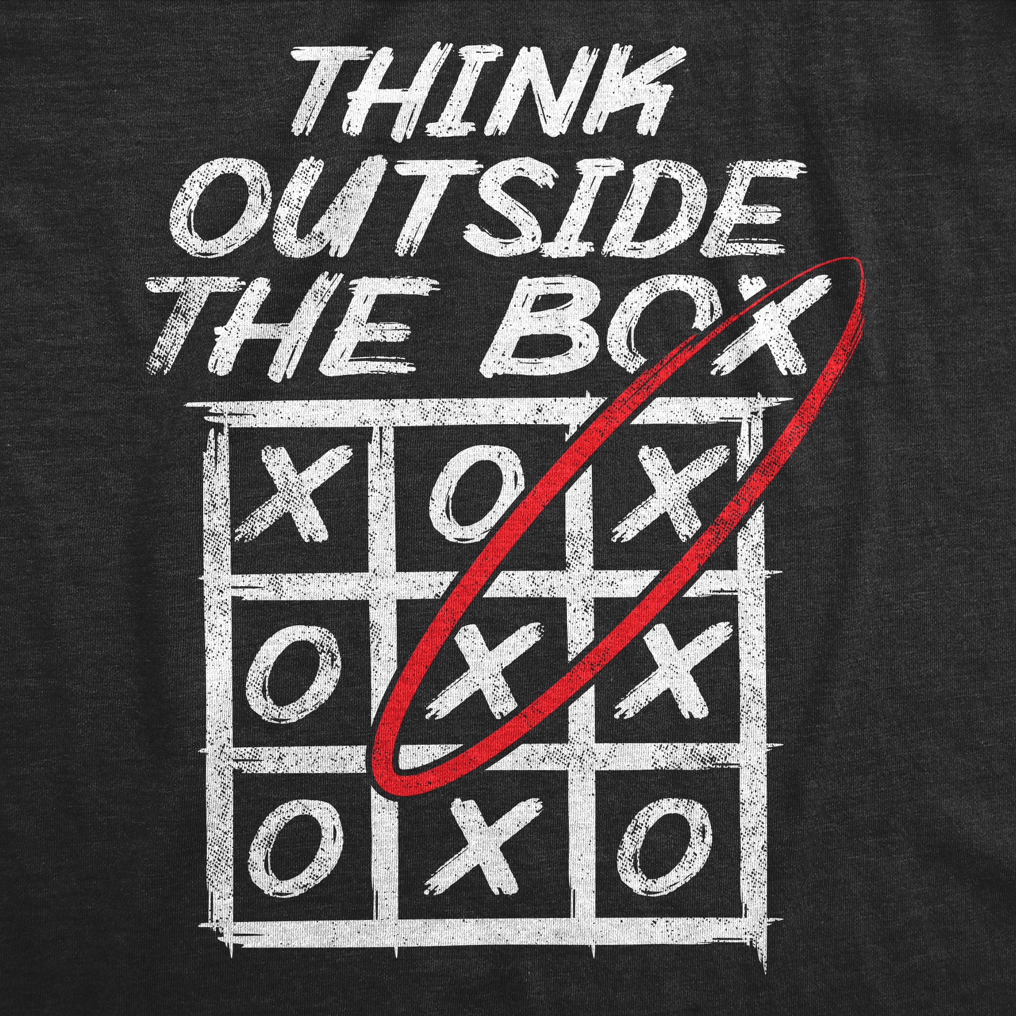Think Outside The Box Men's T Shirt