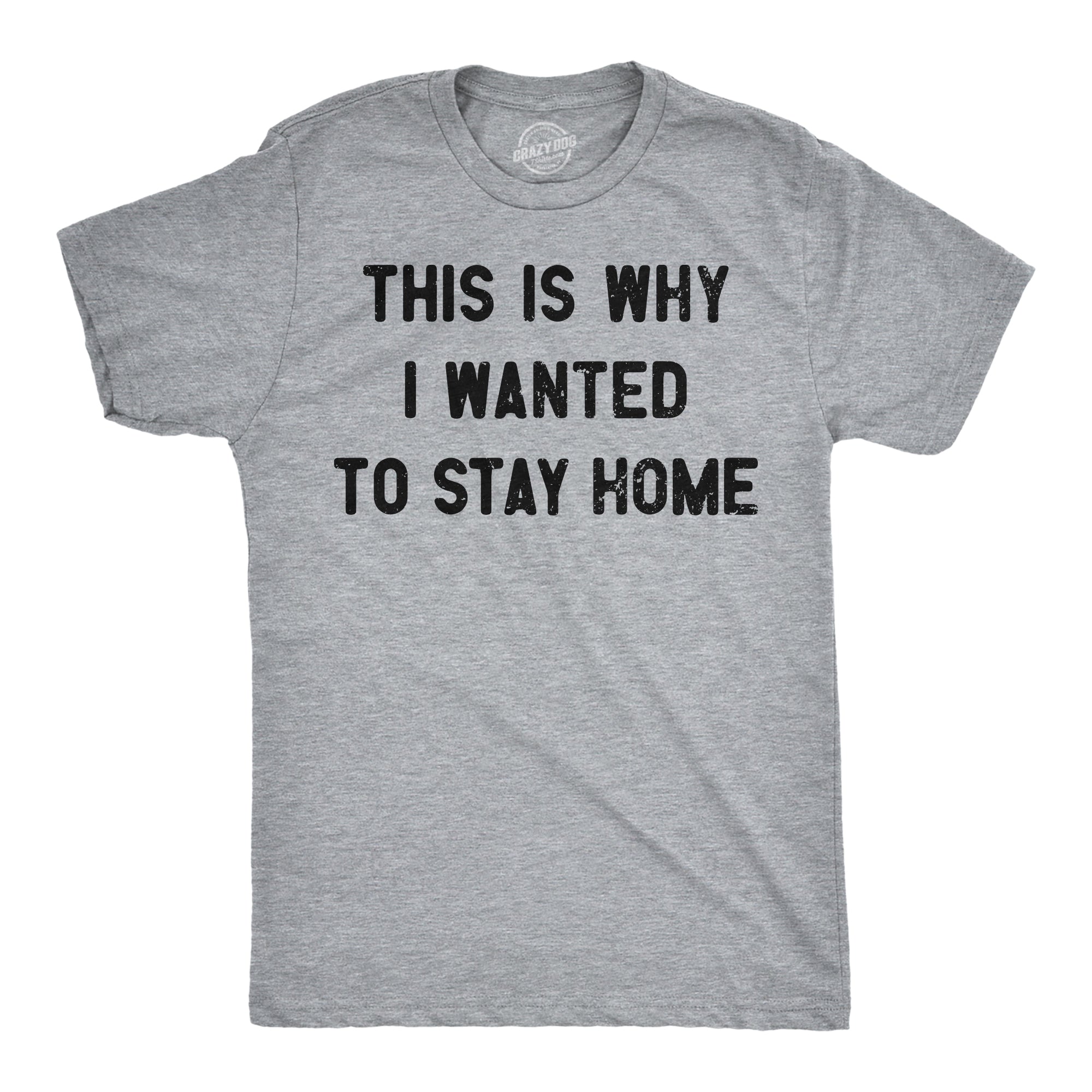 This Is Why I Wanted To Stay Home Men's T Shirt