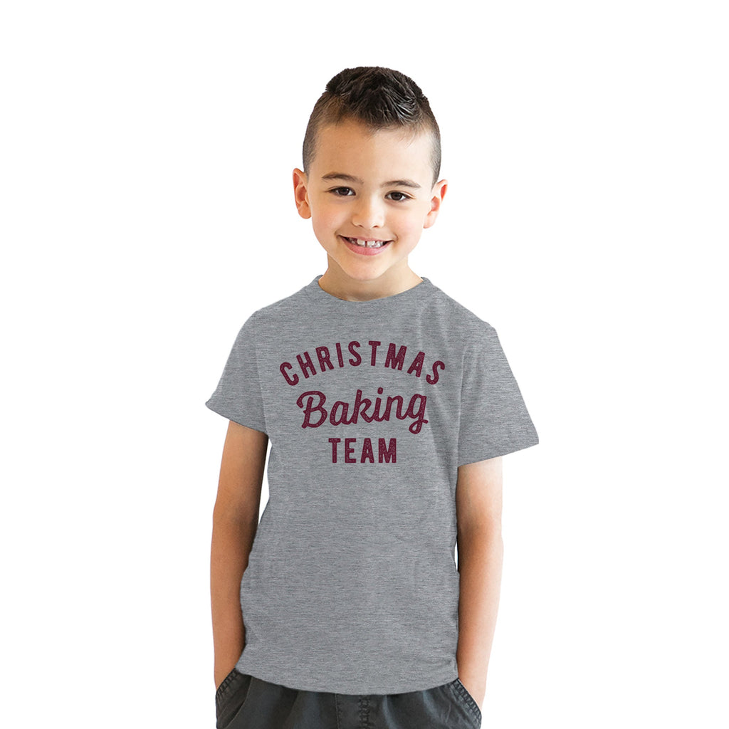 Christmas Baking Team Youth T Shirt