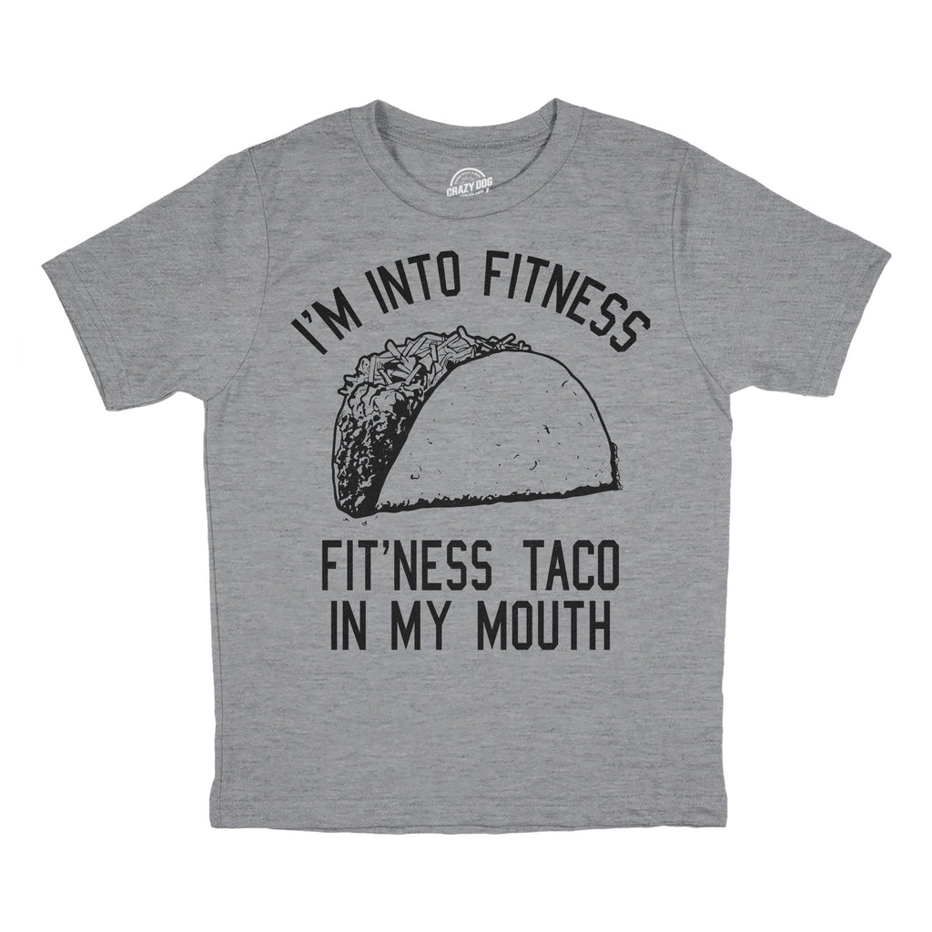 Fitness Taco Youth T Shirt