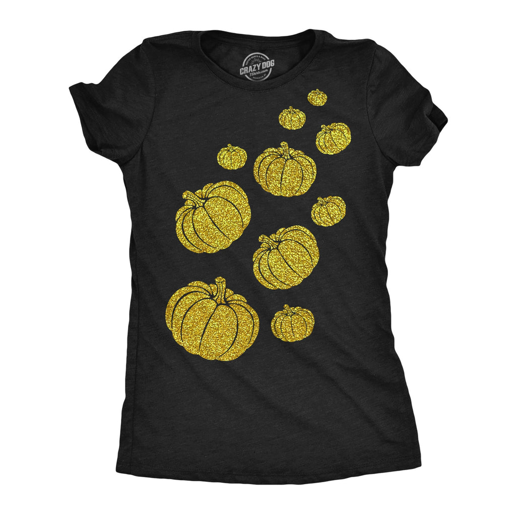 Glitter Pumpkins Women's T Shirt