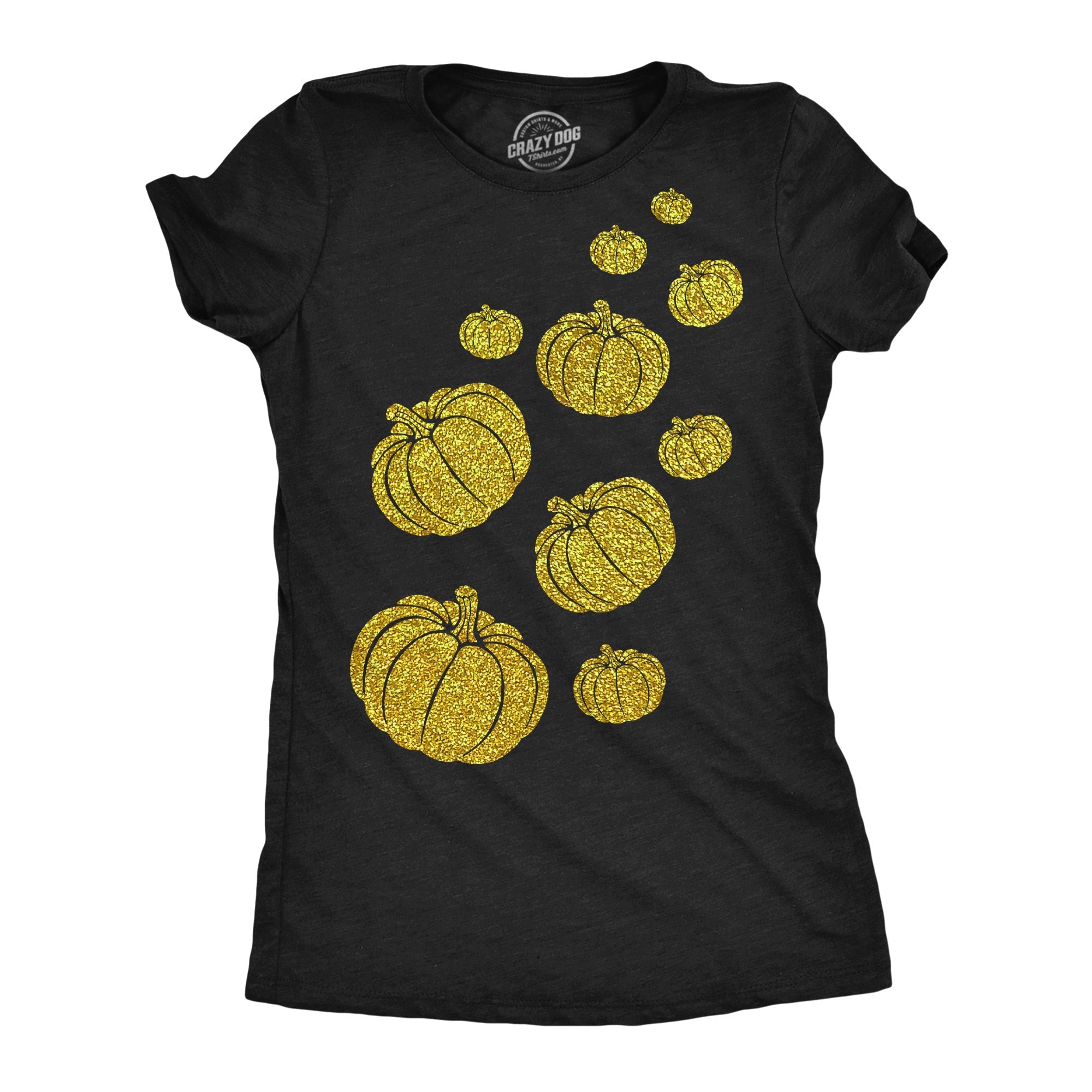 Glitter Pumpkins Women's T Shirt