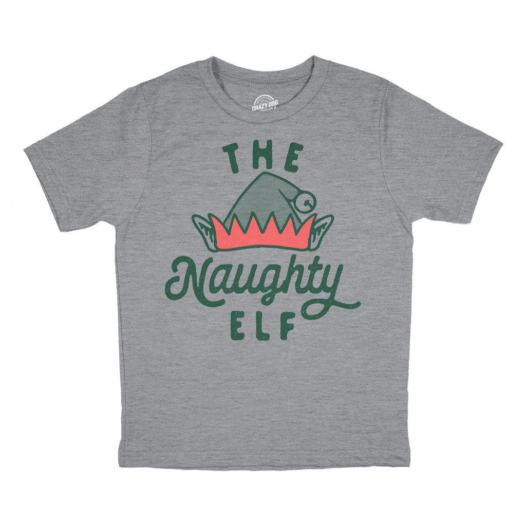The Naughty Elf Youth T Shirt