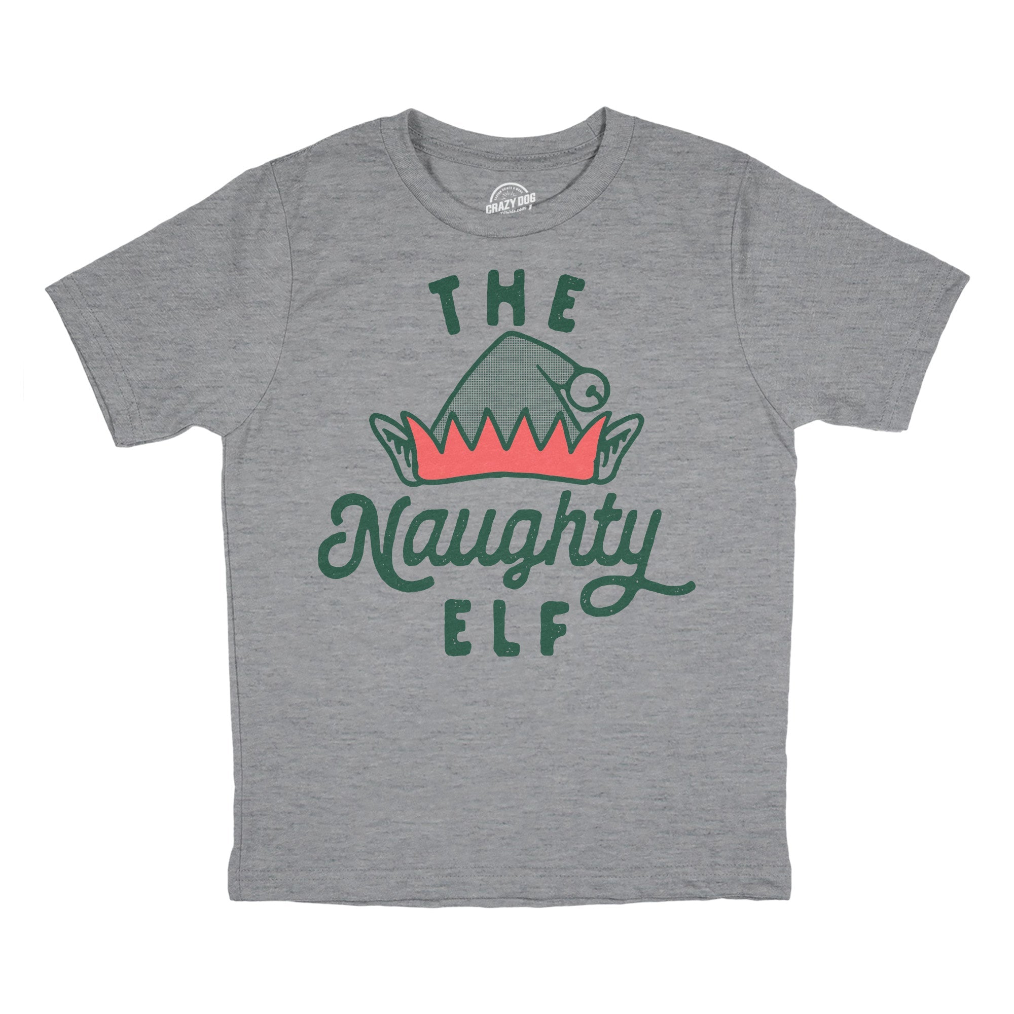 The Naughty Elf Youth T Shirt