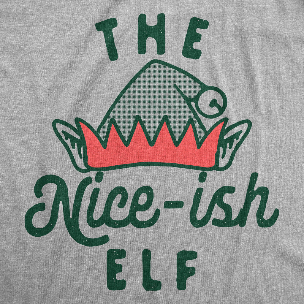 The Nice Ish Elf Youth T Shirt